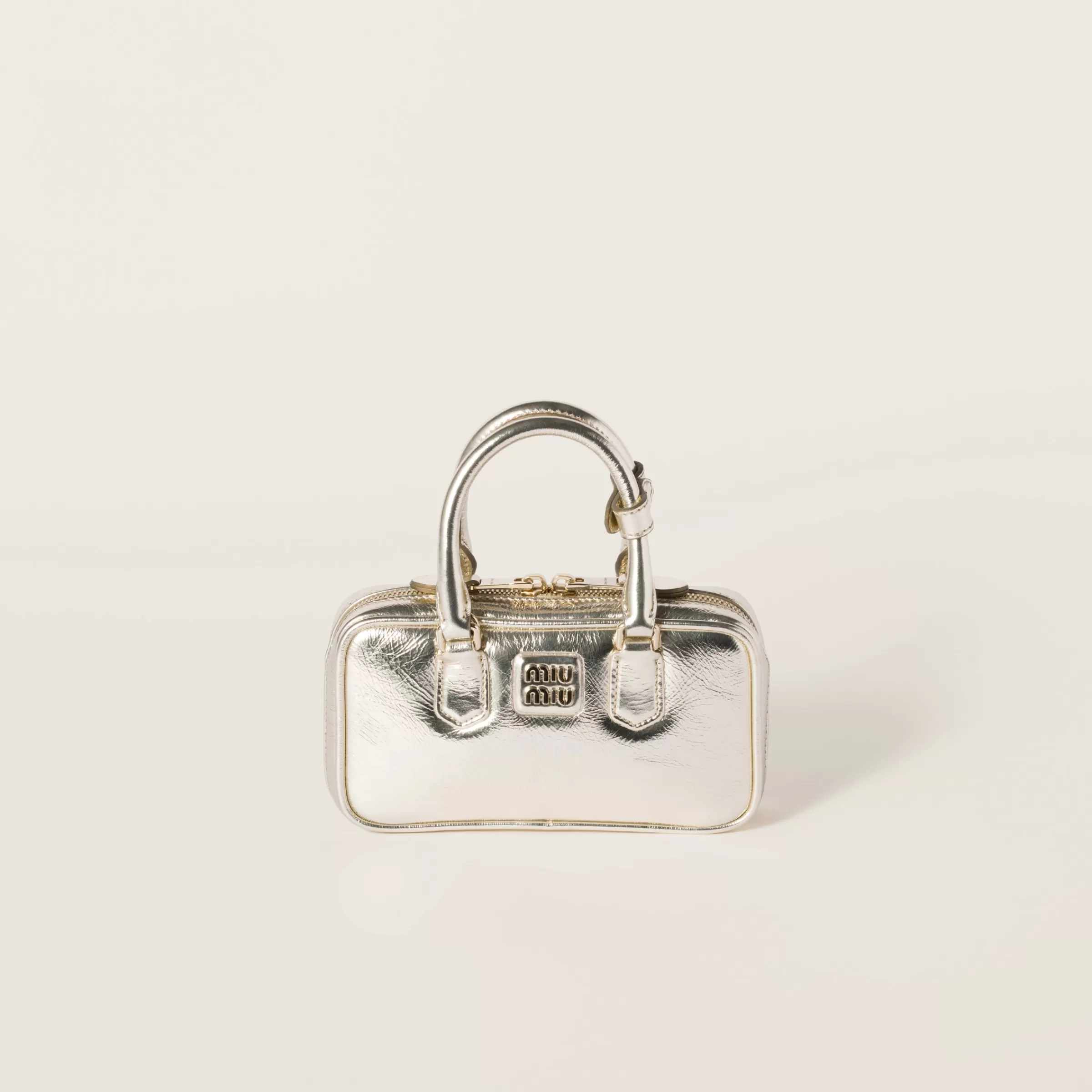 Arcadie laminated nappa leather minI-bag>Miu Miu Best Sale