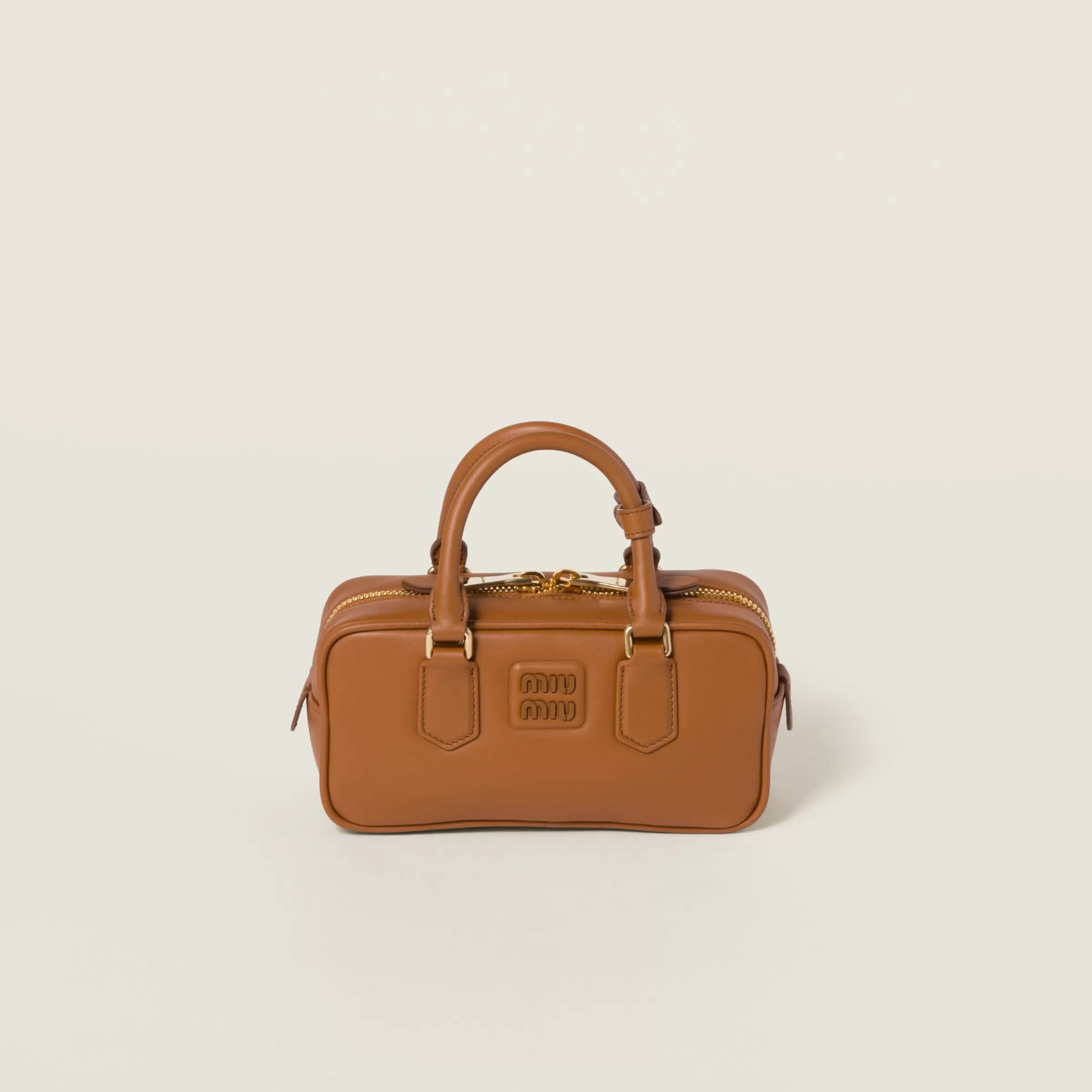 Arcadie leather bag>Miu Miu Hot