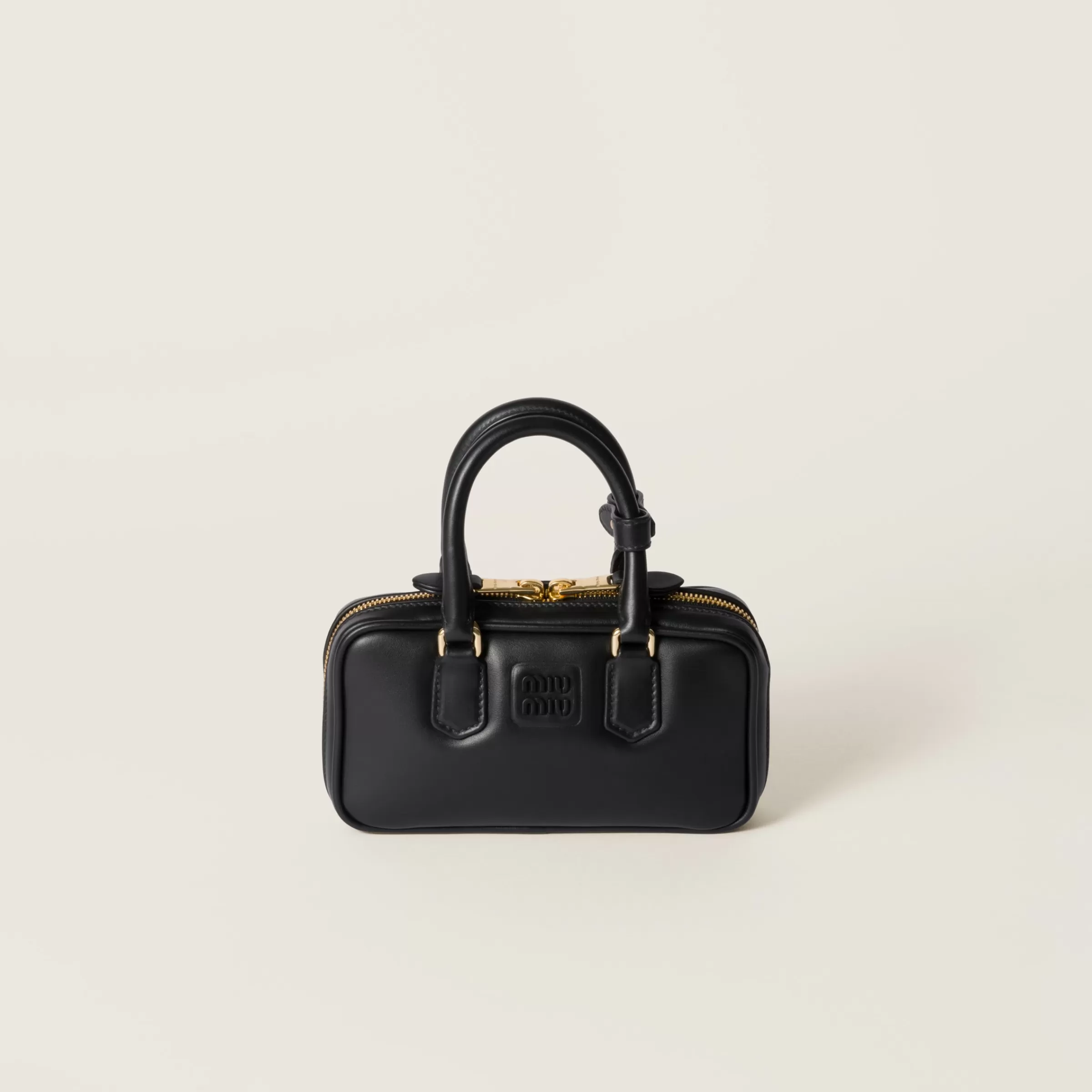 Arcadie leather mini-bag>Miu Miu Discount