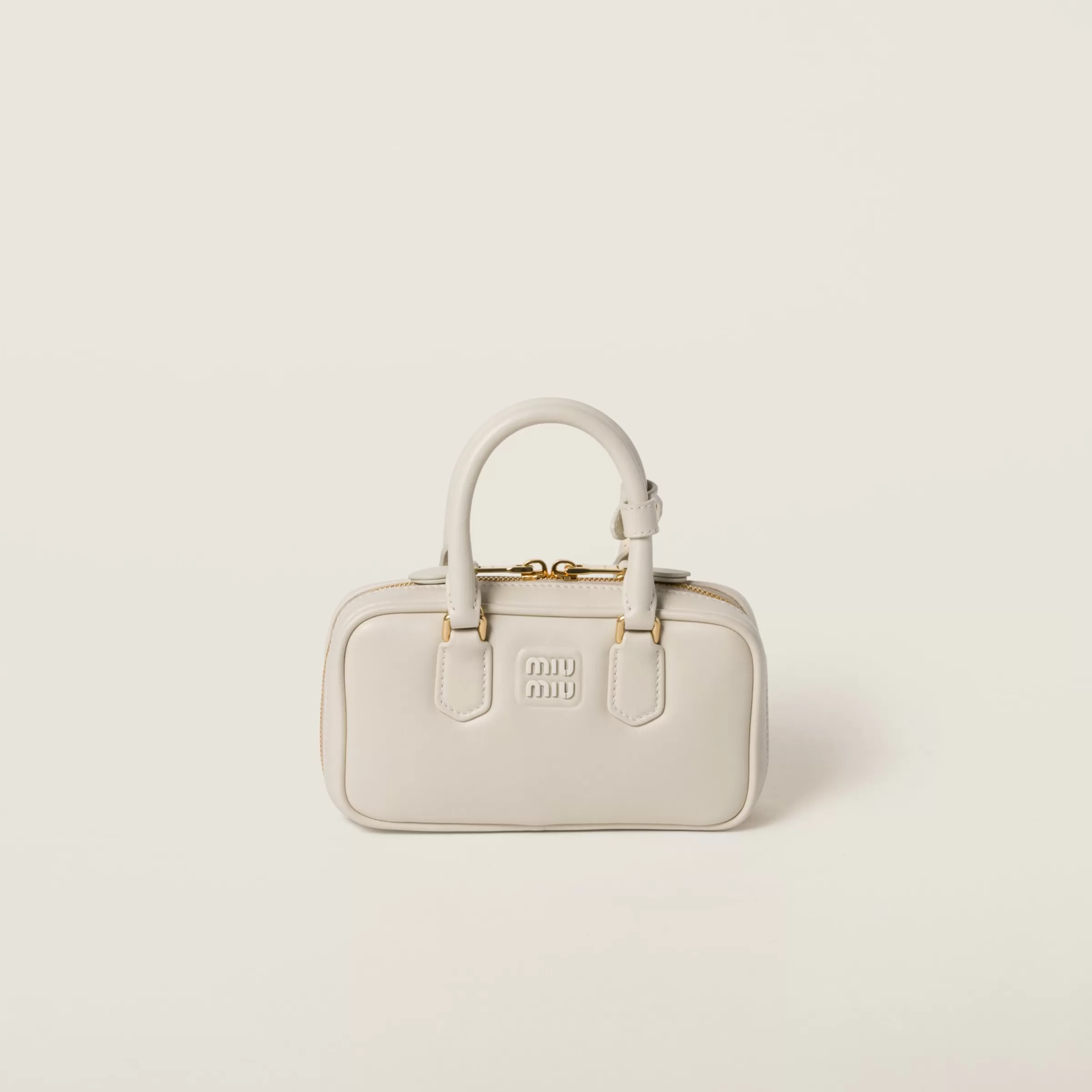 Arcadie leather mini-bag>Miu Miu Discount