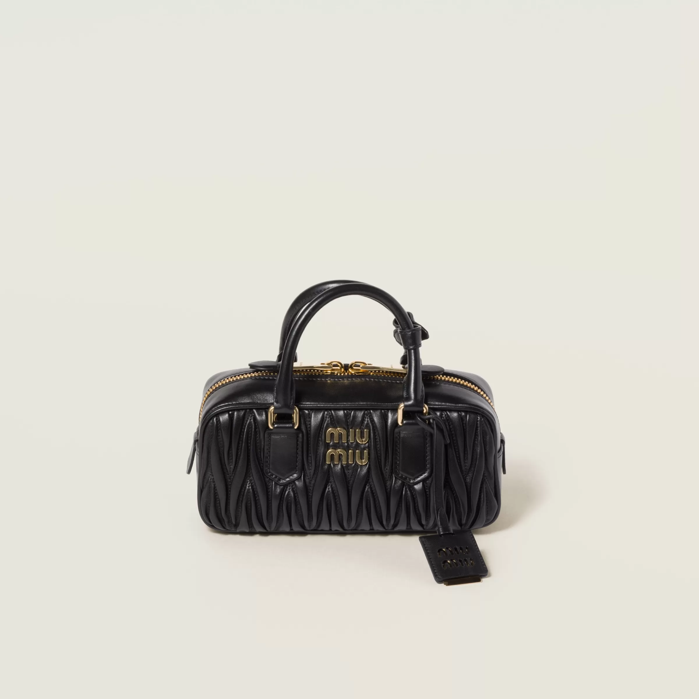 Arcadie matelassé nappa leather bag>Miu Miu Clearance