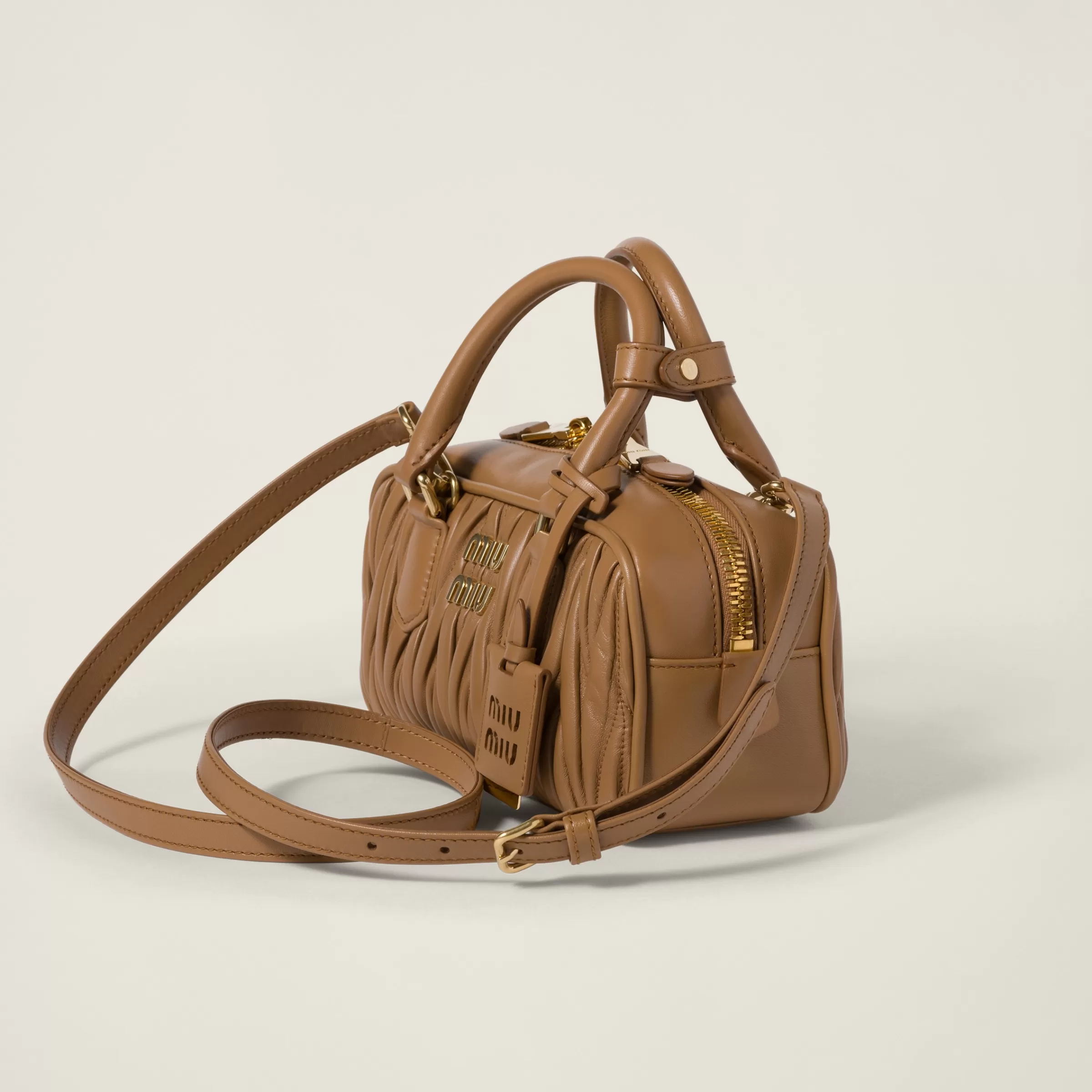 Arcadie matelassé nappa leather bag>Miu Miu Online