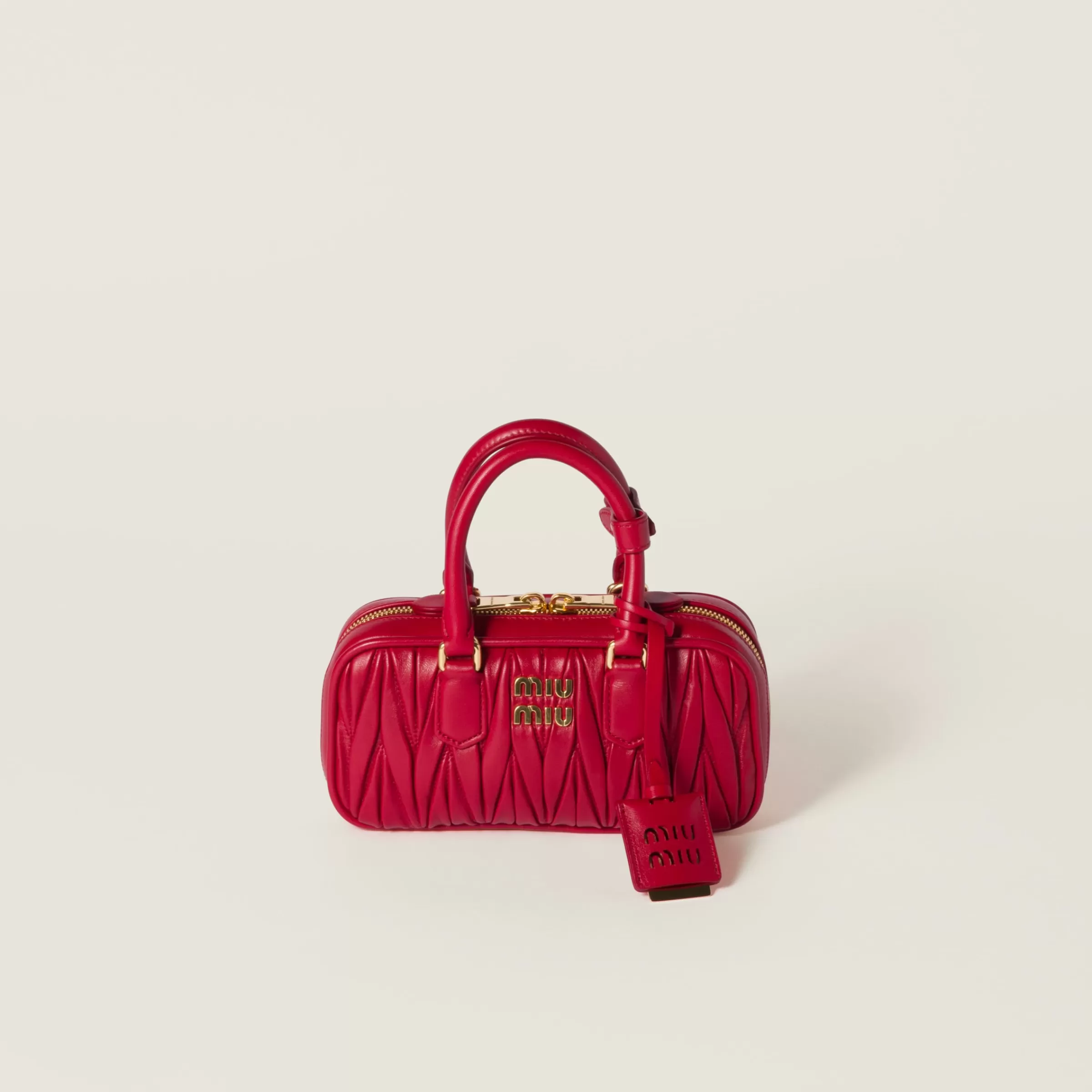 Arcadie matelassé nappa leather mini-bag>Miu Miu Clearance