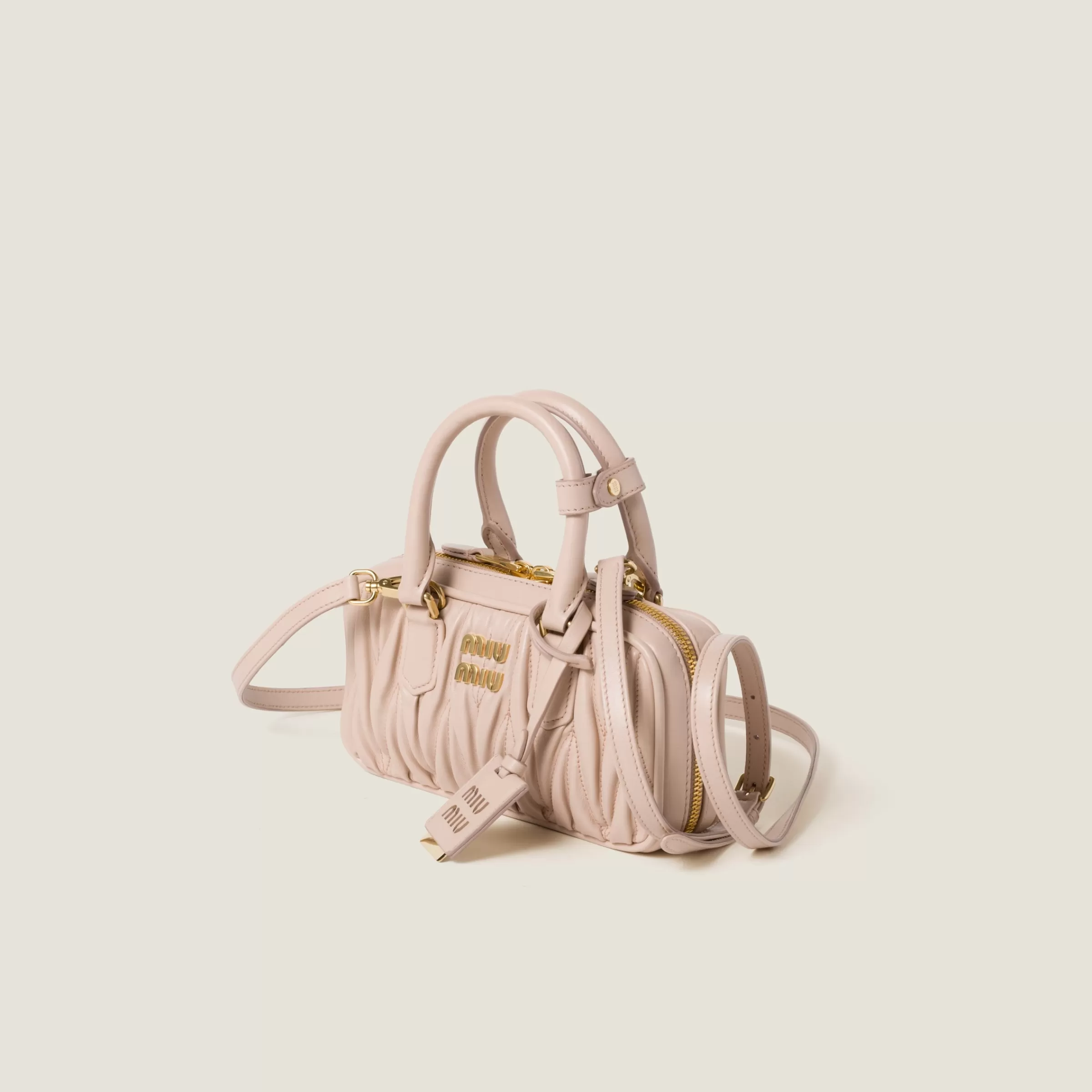 Arcadie matelassé nappa leather mini-bag>Miu Miu Online