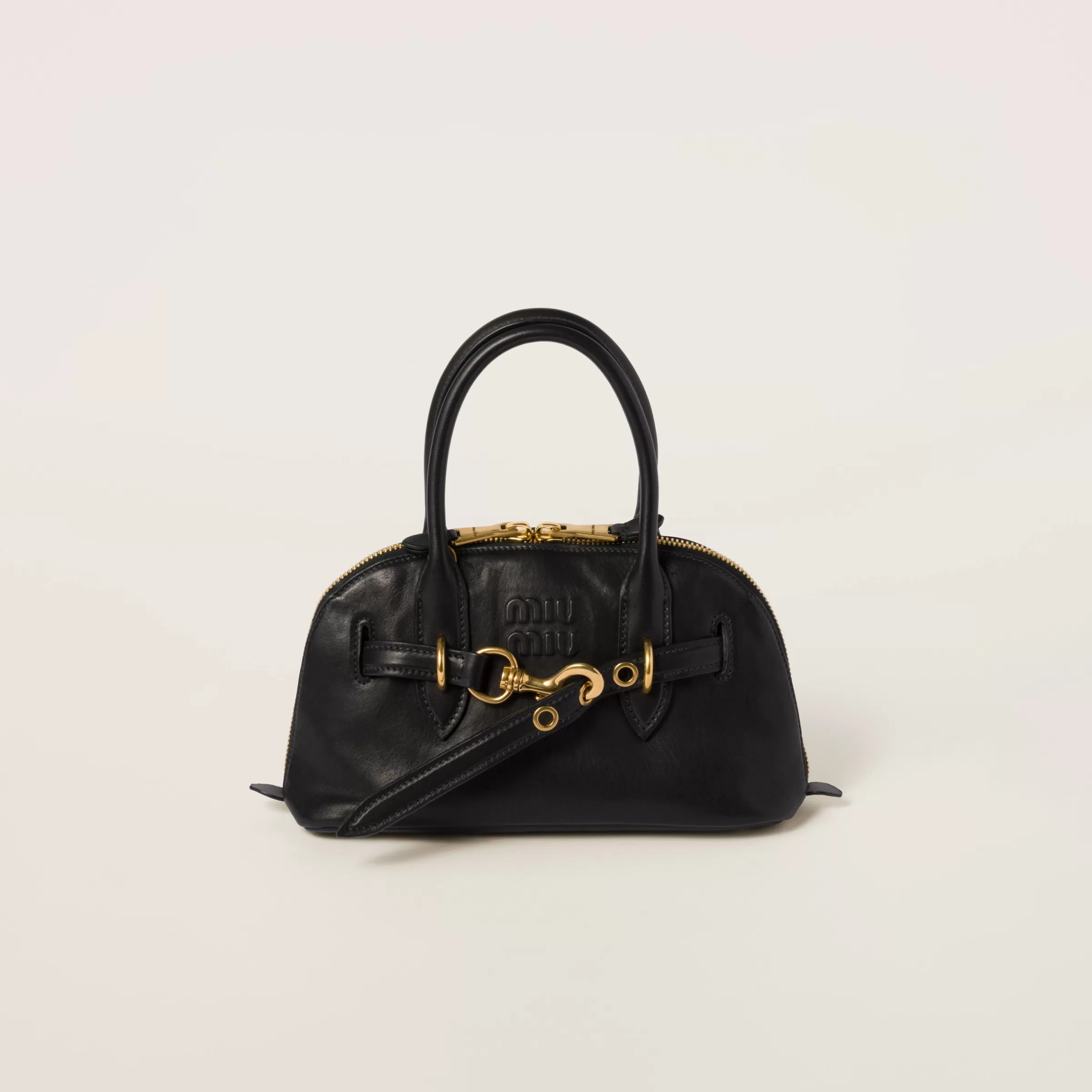 Aventure nappa leather top-handle bag>Miu Miu Clearance