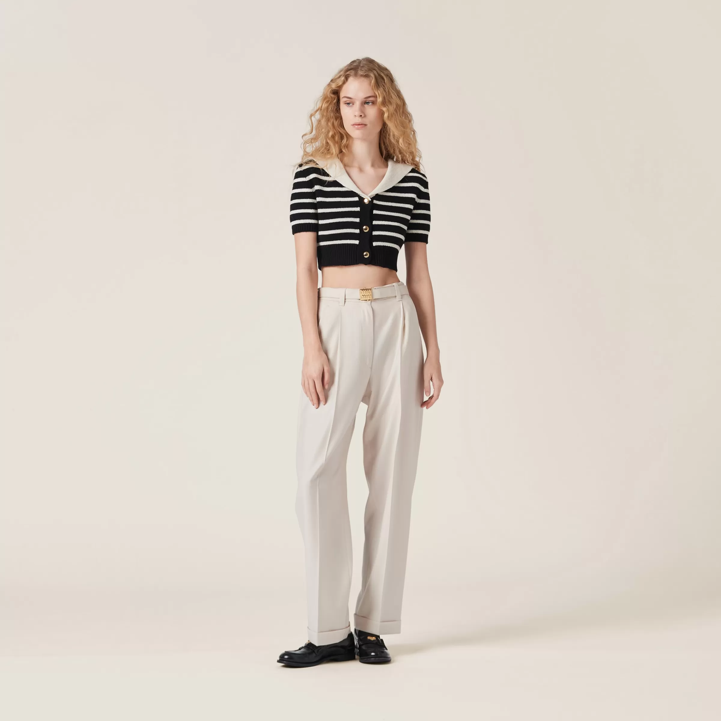 Batavia pants>Miu Miu Cheap