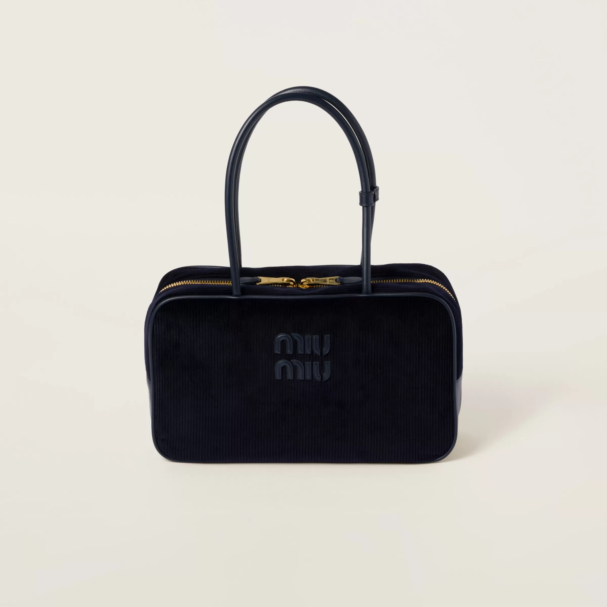 Beau corduroy top-handle bag>Miu Miu Sale