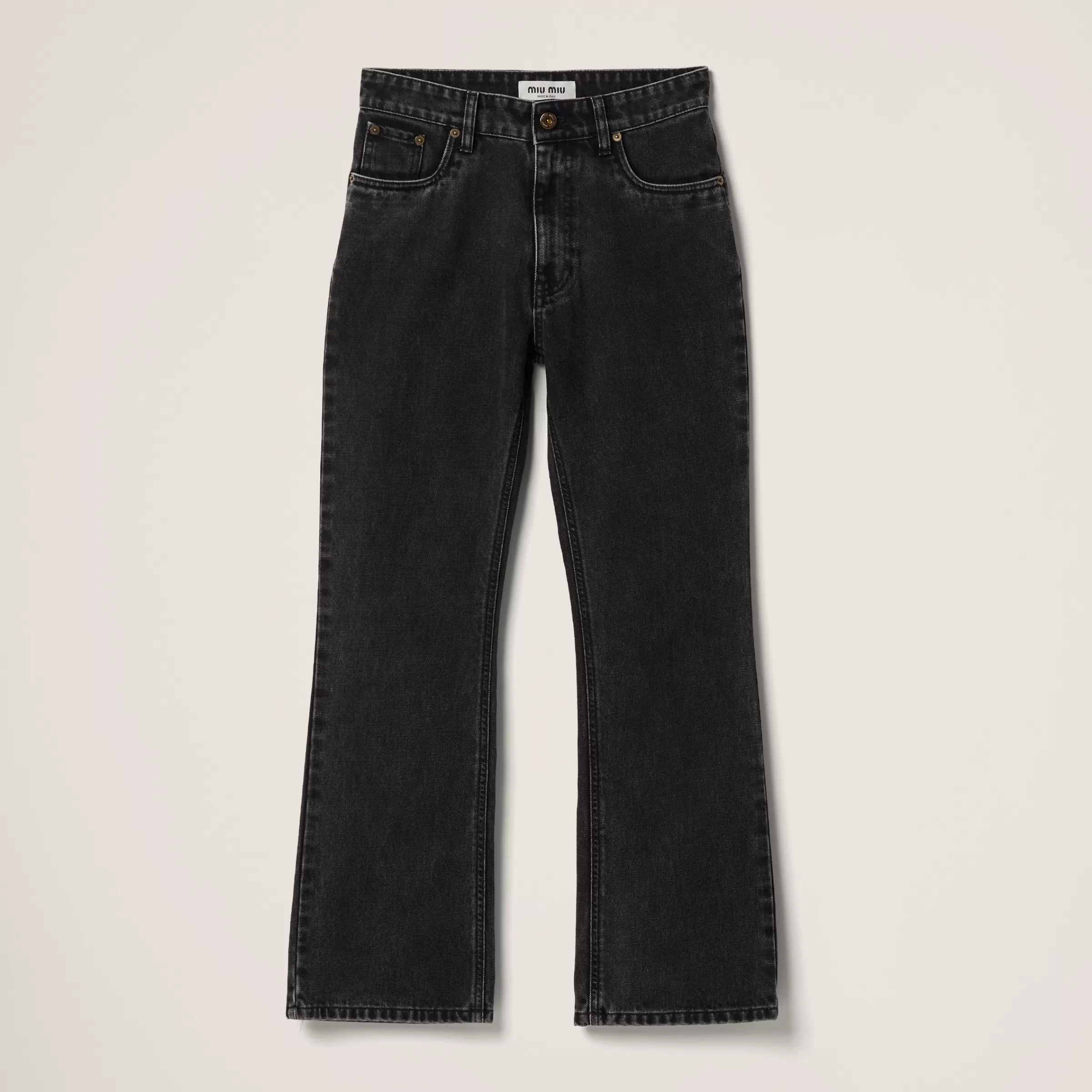 denim pants>Miu Miu Clearance