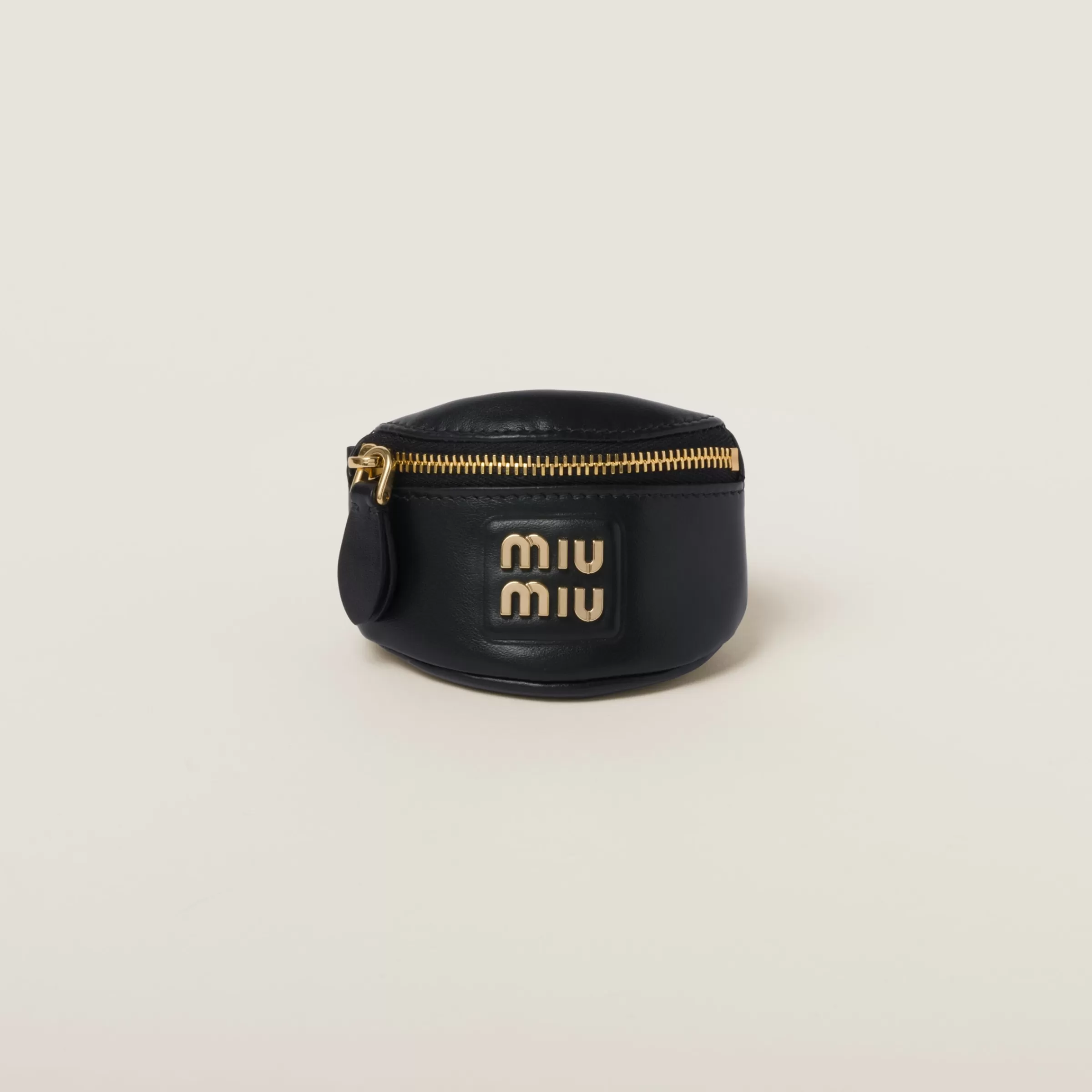 Bracelet with leather mini-pouch>Miu Miu Store