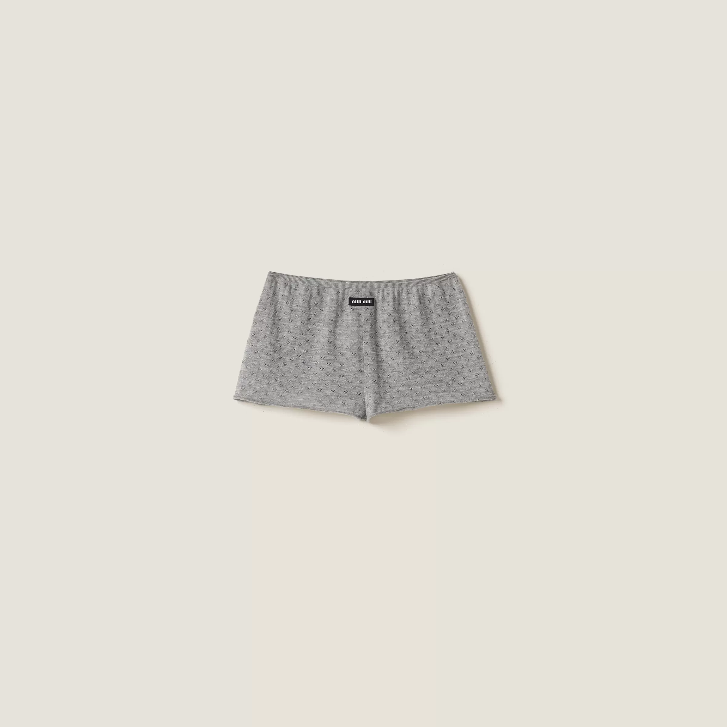 Cashmere and silk shorts>Miu Miu Cheap