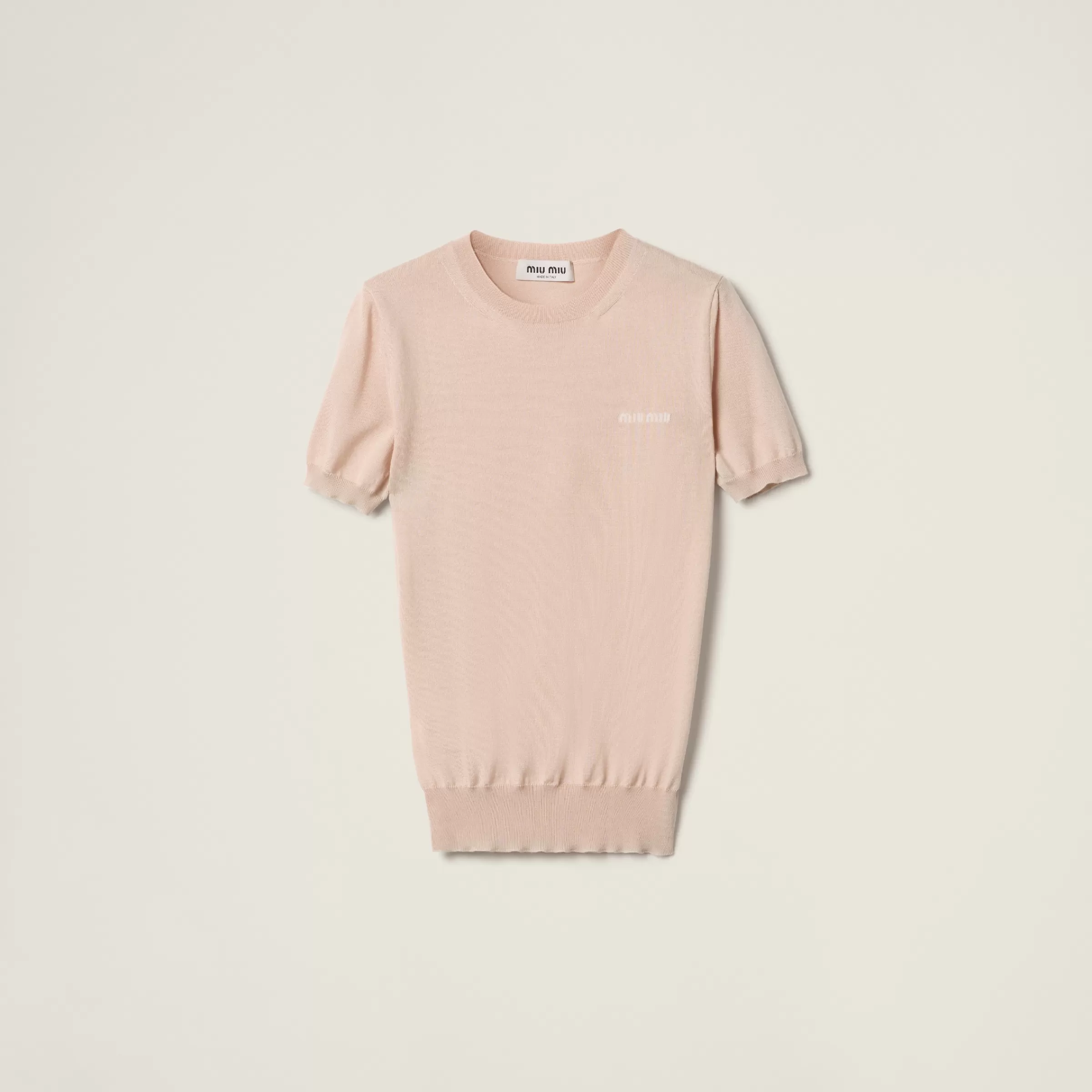 Cashmere and silk sweater>Miu Miu New