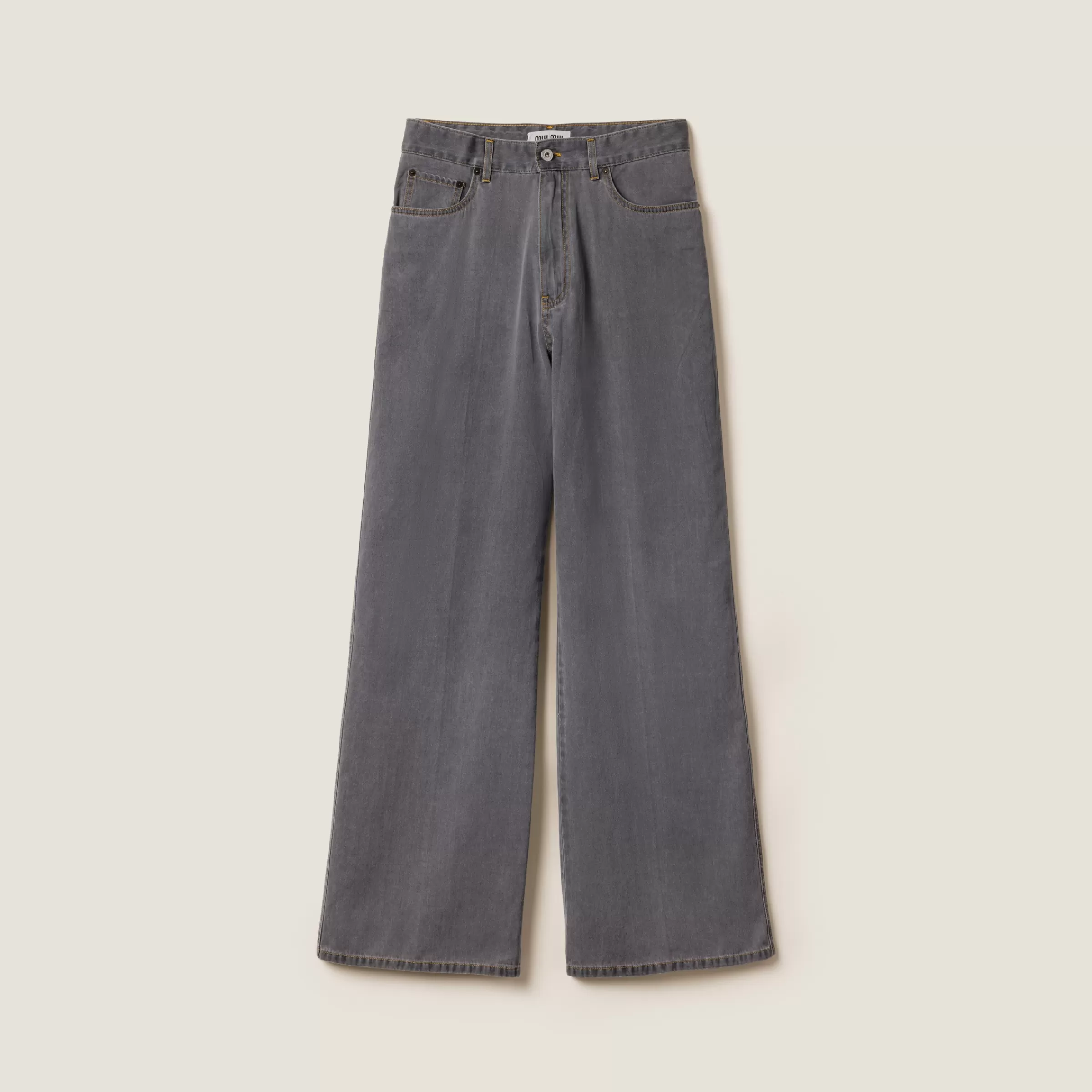 Chambray jeans>Miu Miu Sale