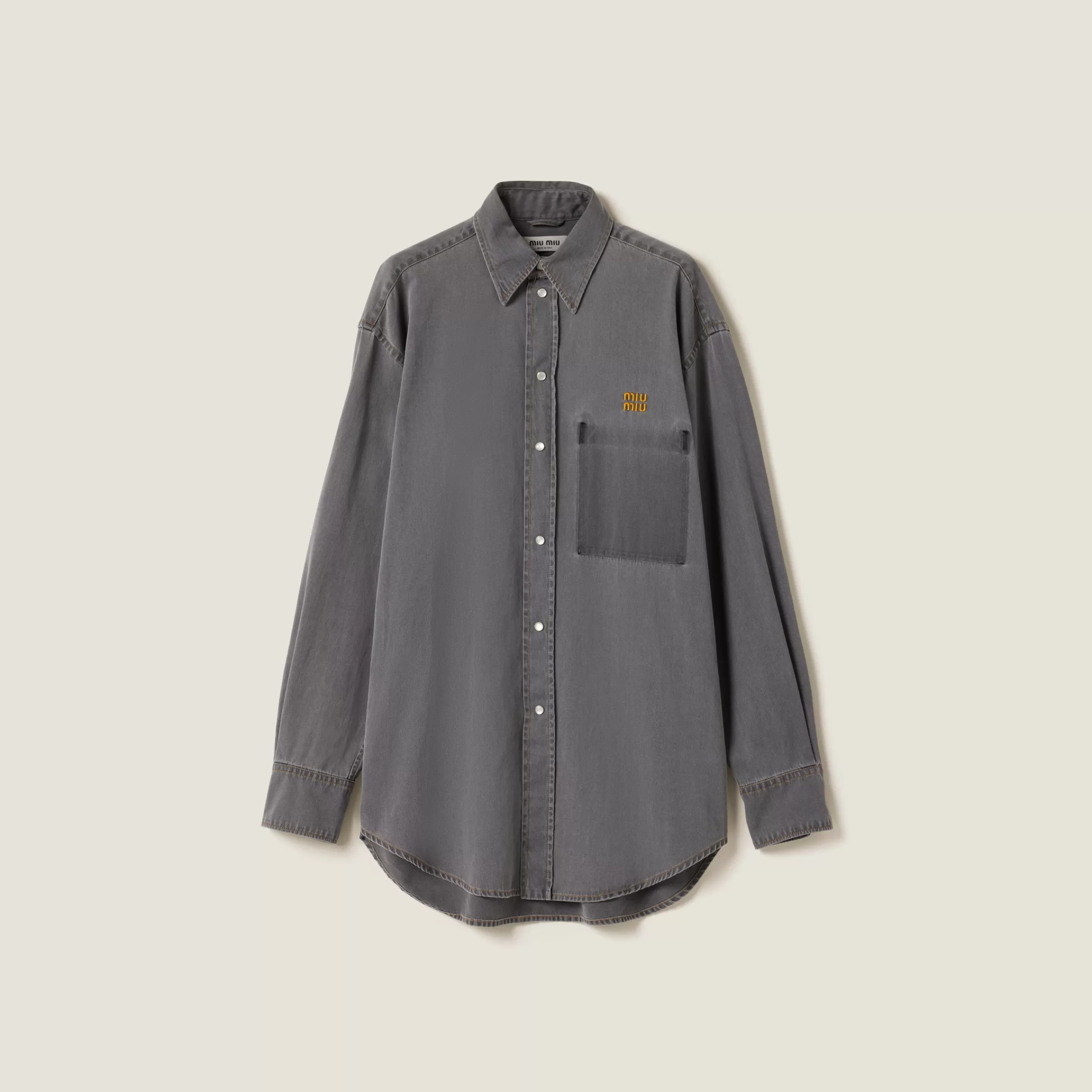 Chambray shirt>Miu Miu Fashion