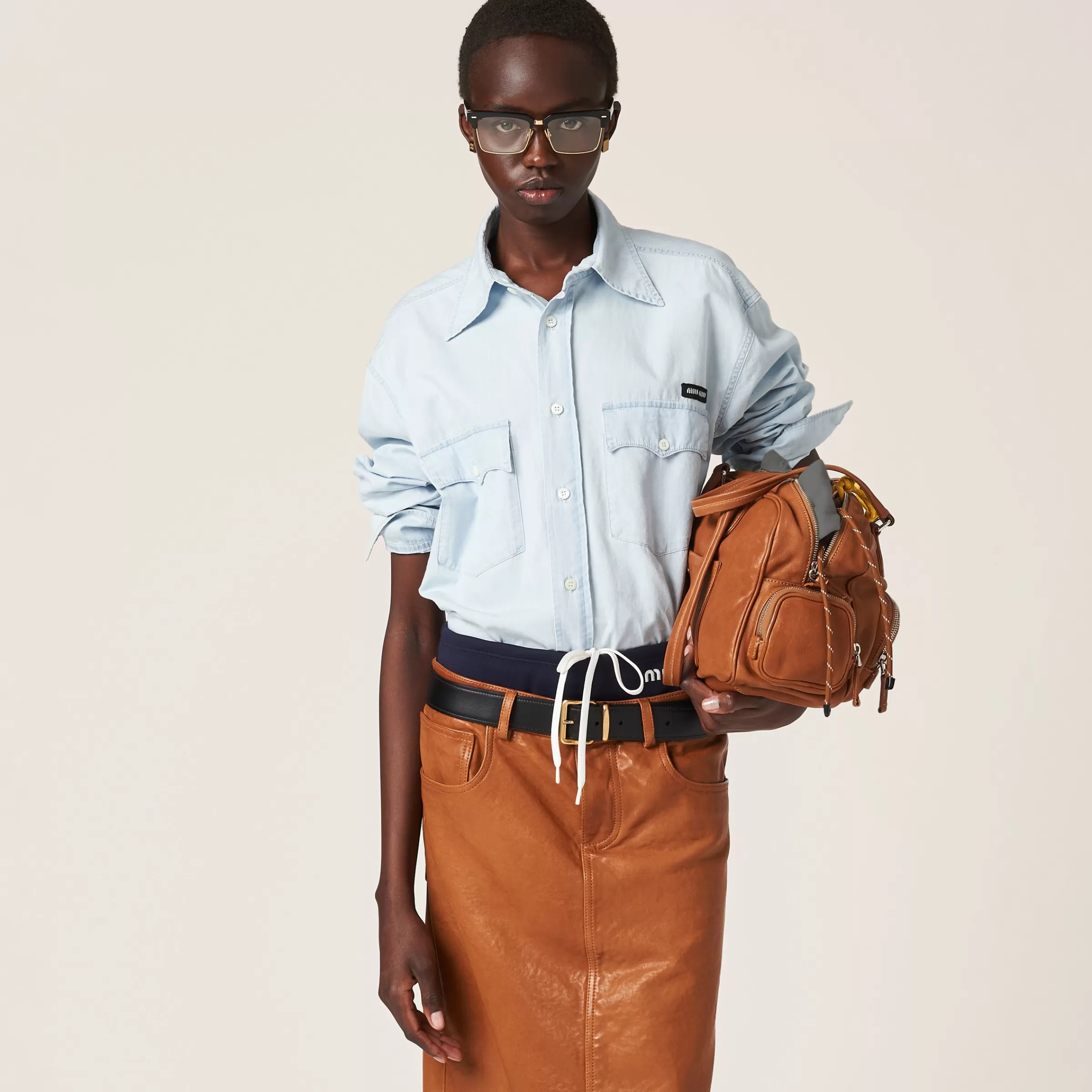 Chambray shirt>Miu Miu Best