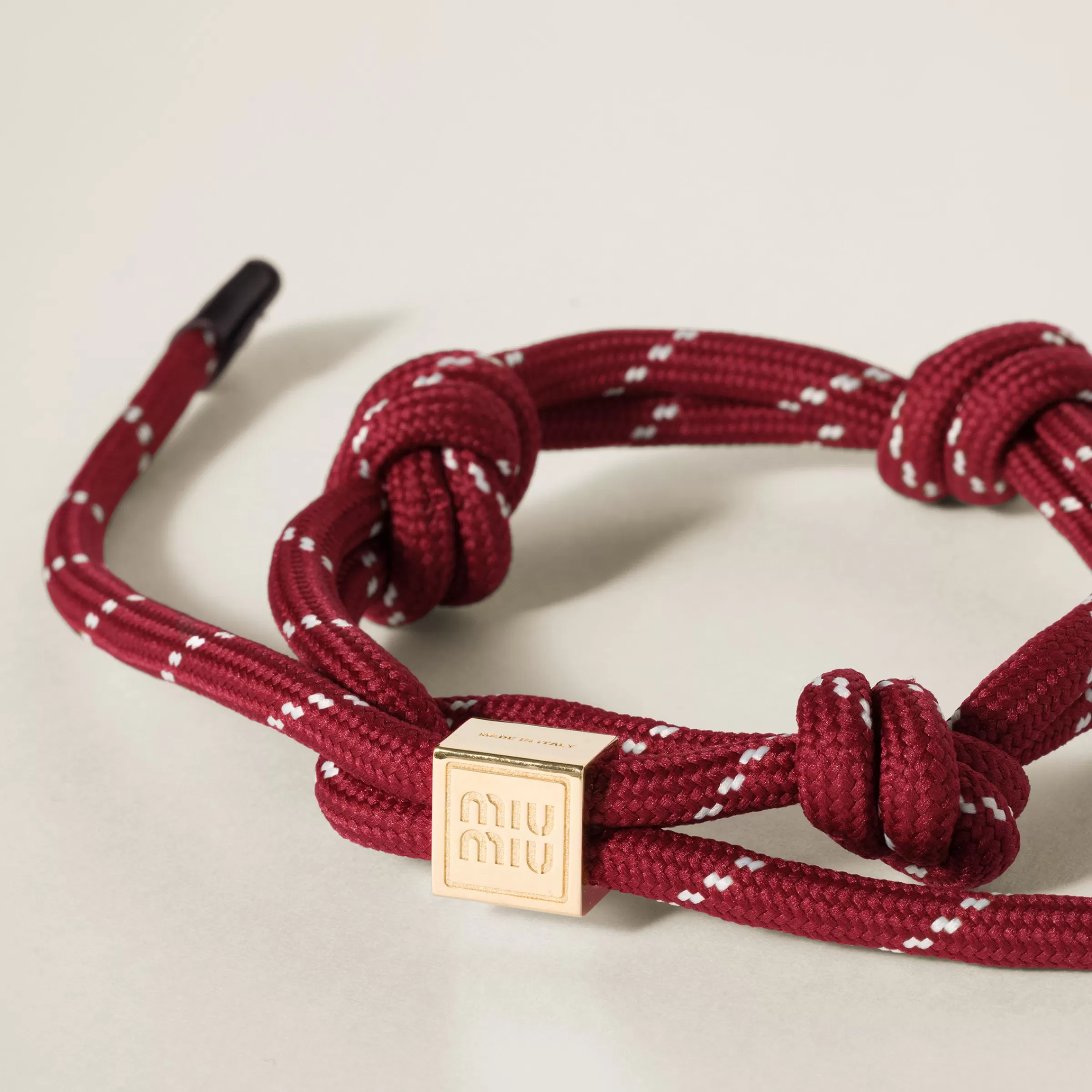 Cord bracelet>Miu Miu Sale