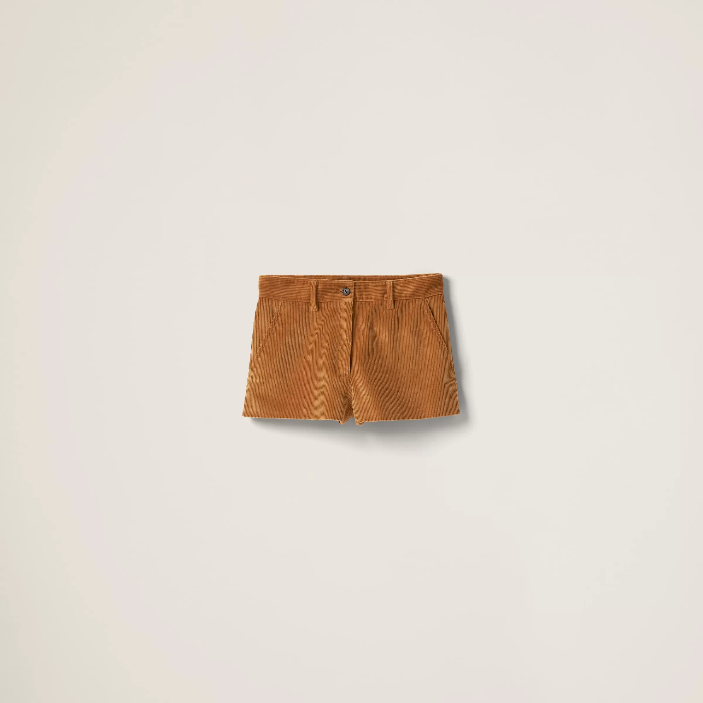 Corduroy shorts>Miu Miu New