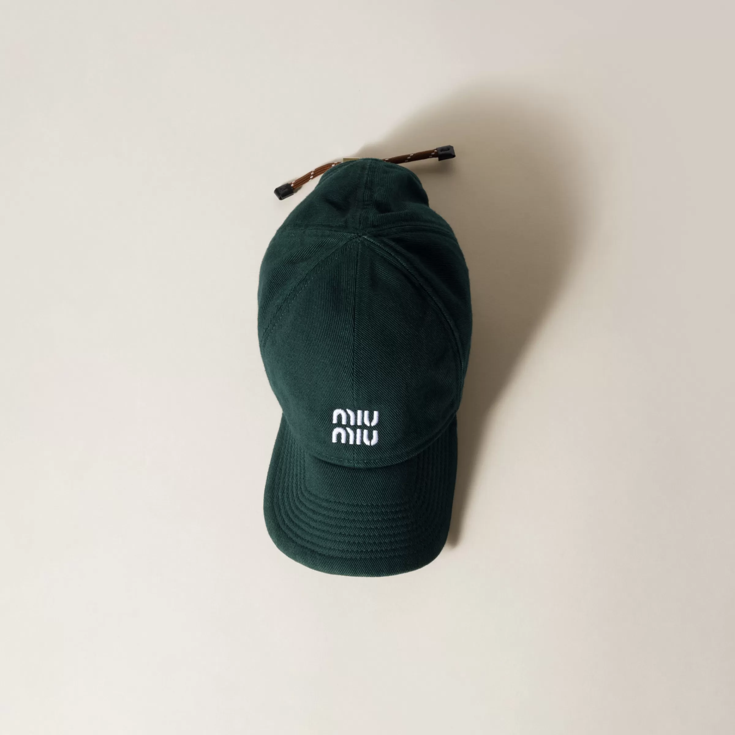 Denim baseball cap>Miu Miu Discount