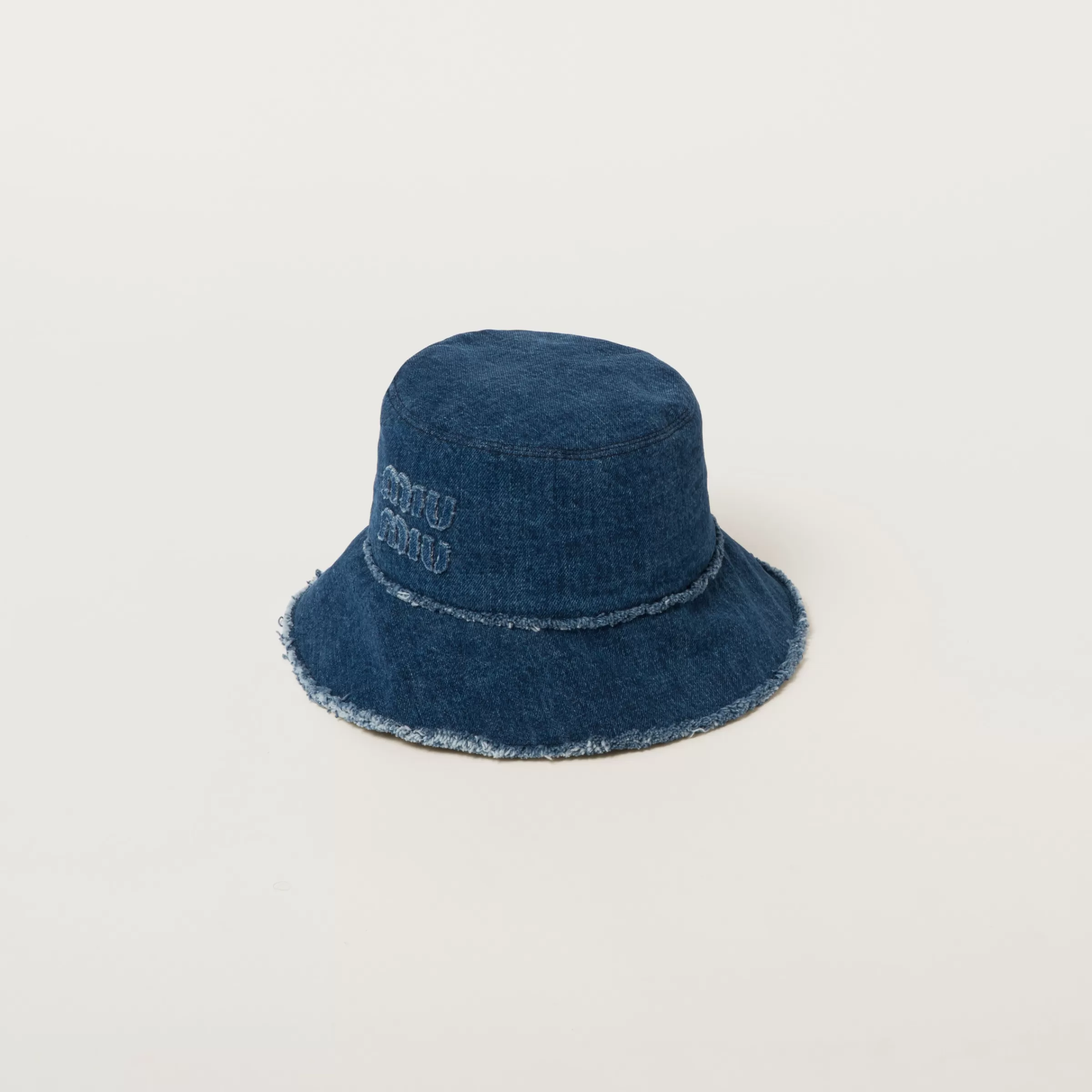 Denim bucket hat>Miu Miu Best Sale