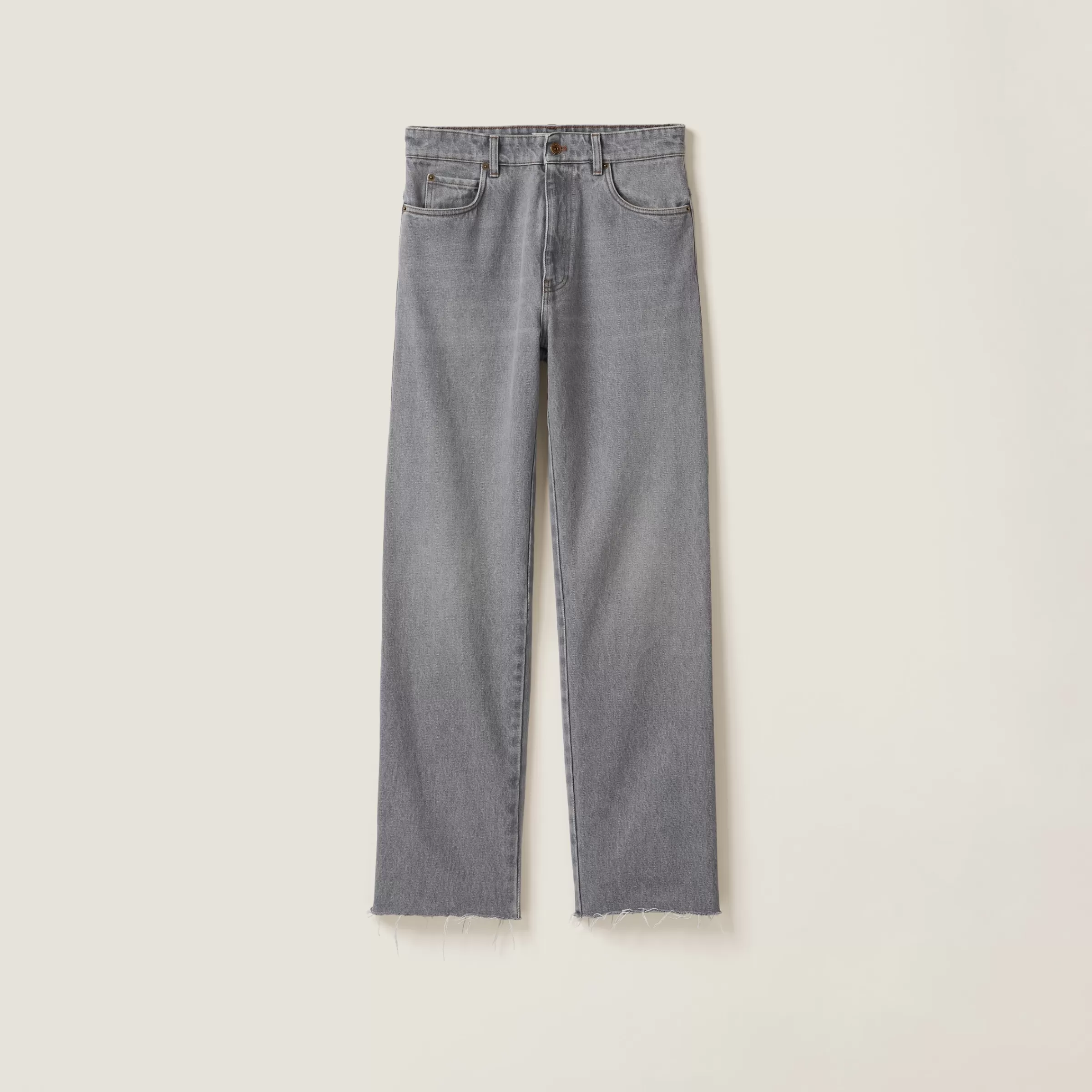 Denim pants>Miu Miu Online