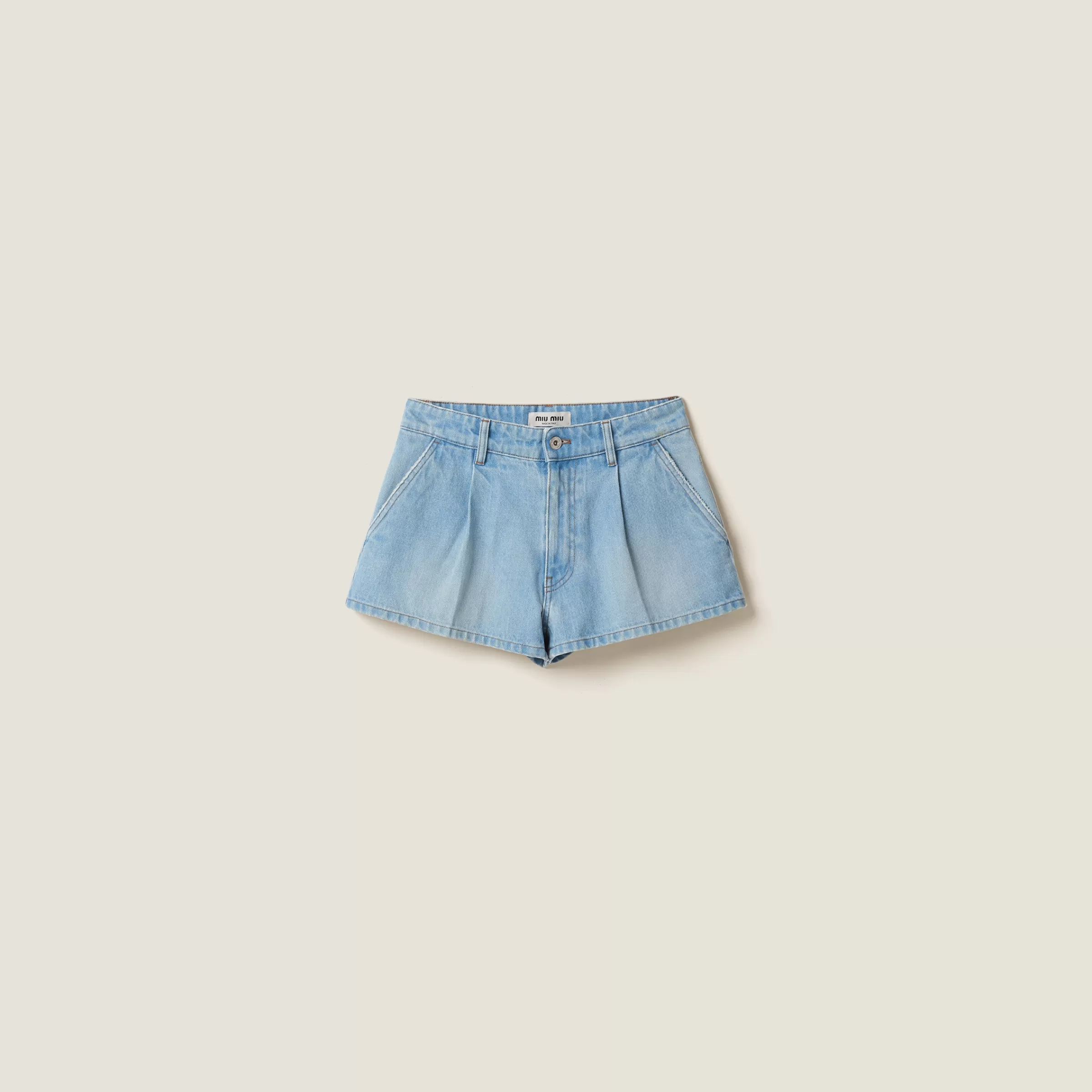 Denim shorts>Miu Miu Online