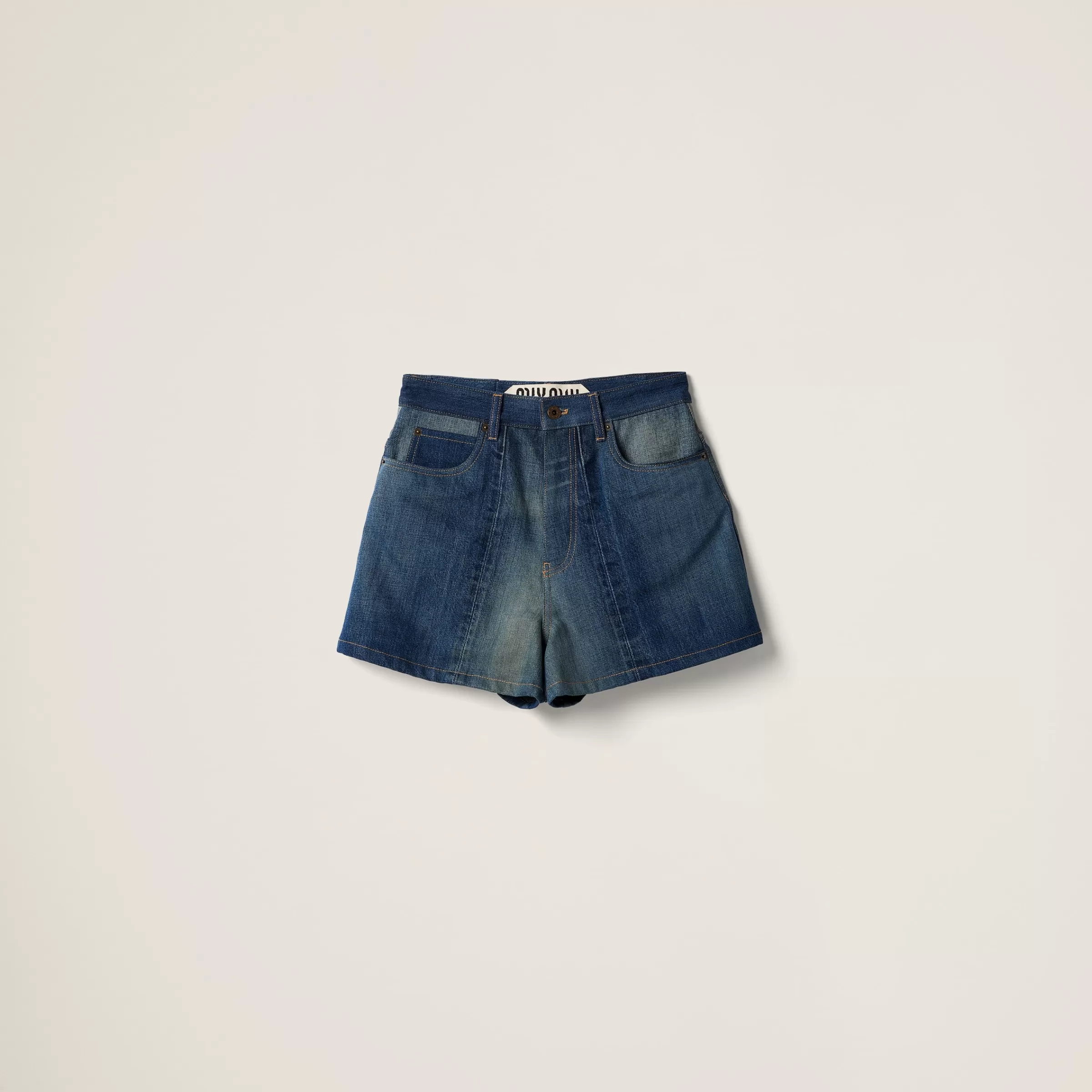 Denim shorts>Miu Miu Online