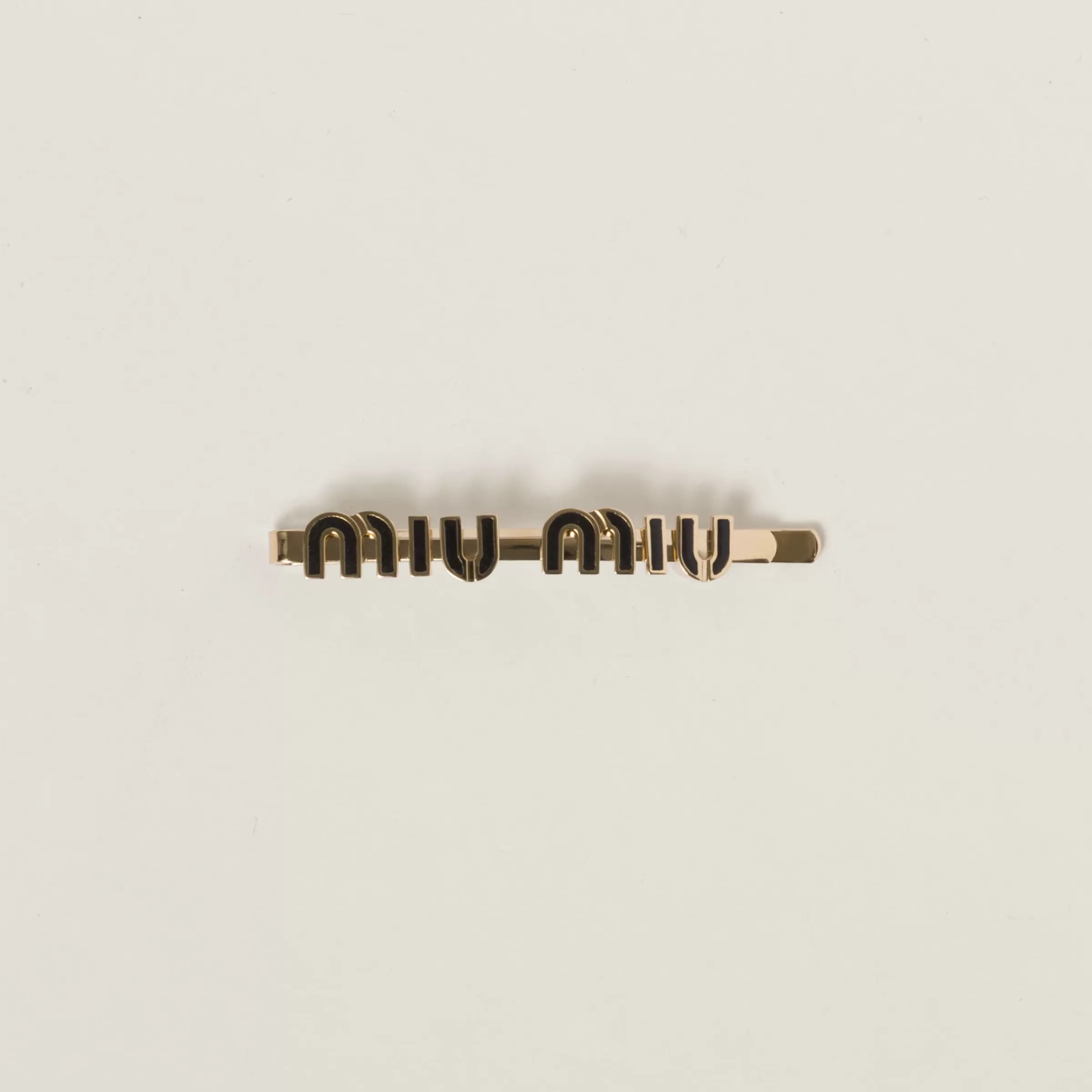 Enameled metal hair clip>Miu Miu Hot