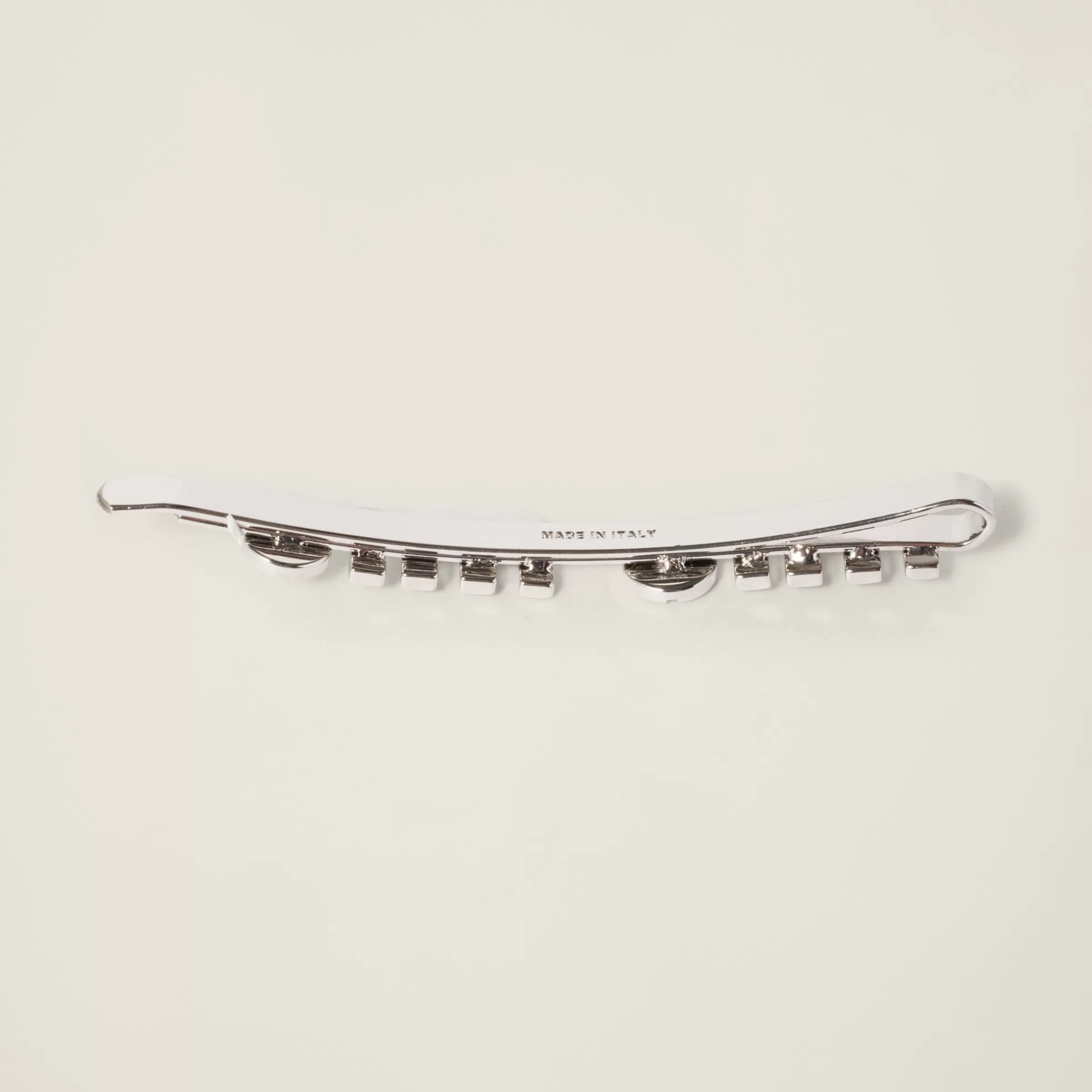 Enameled metal hair clip>Miu Miu Cheap