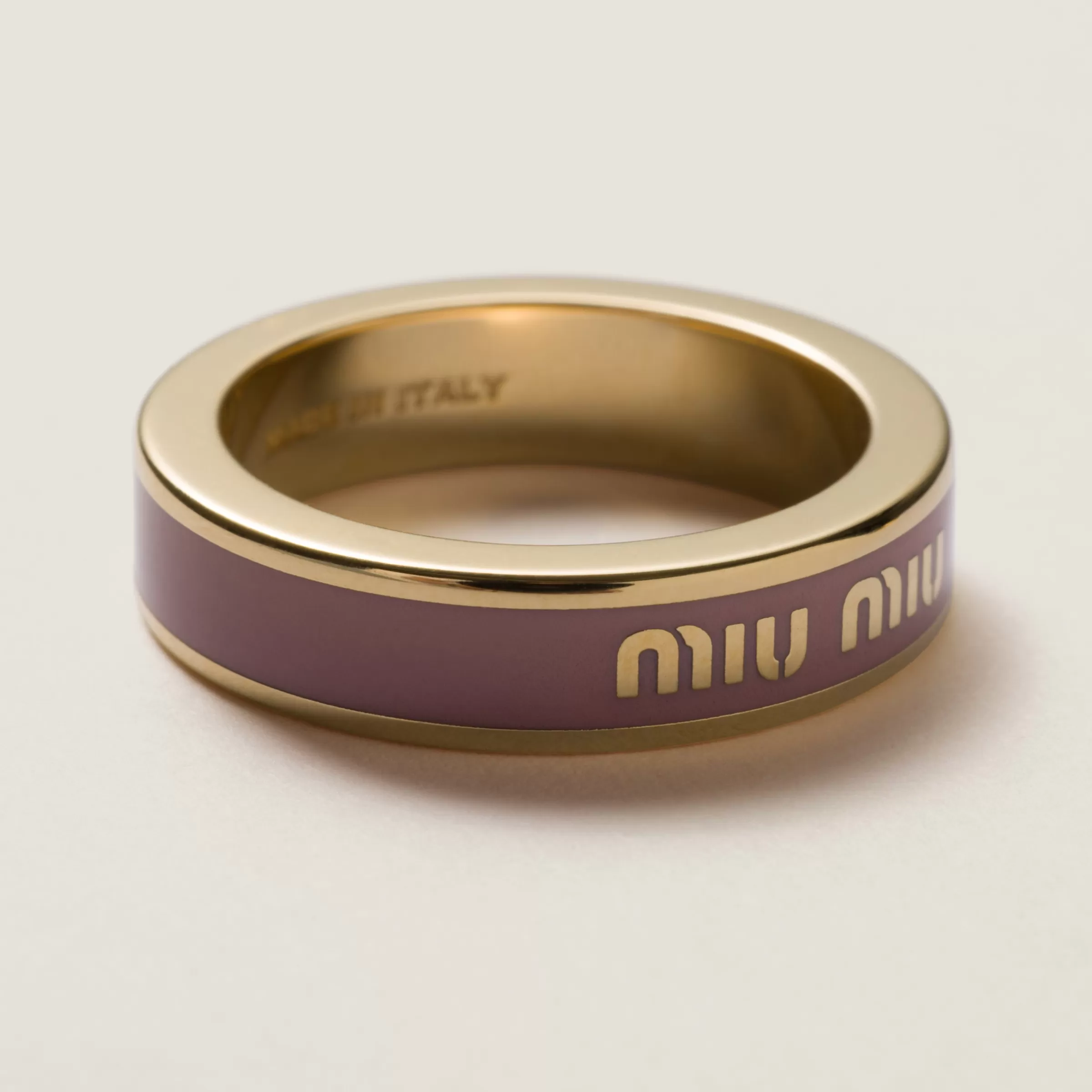 Enameled metal rings>Miu Miu Clearance