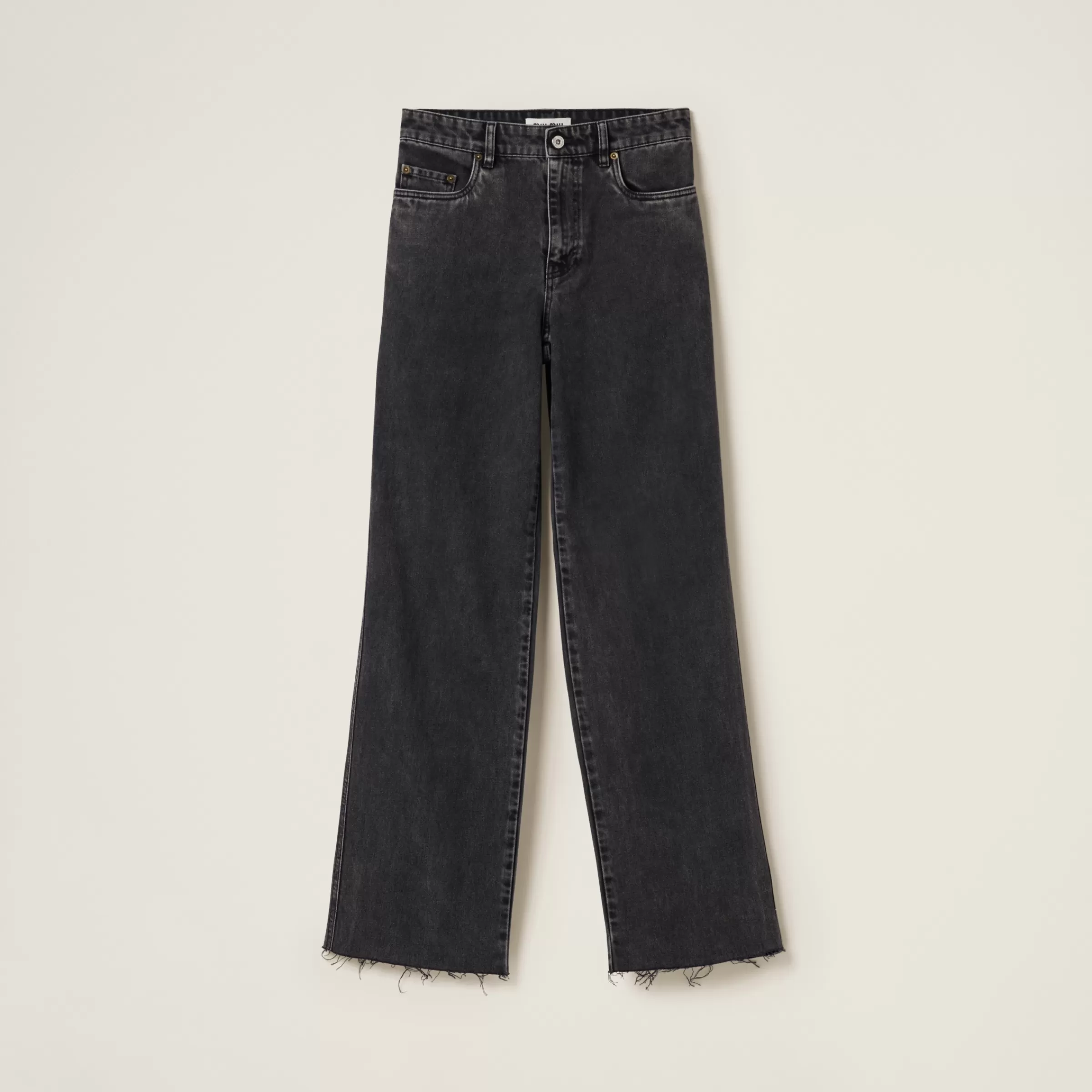 Five-pocket denim jeans>Miu Miu Online