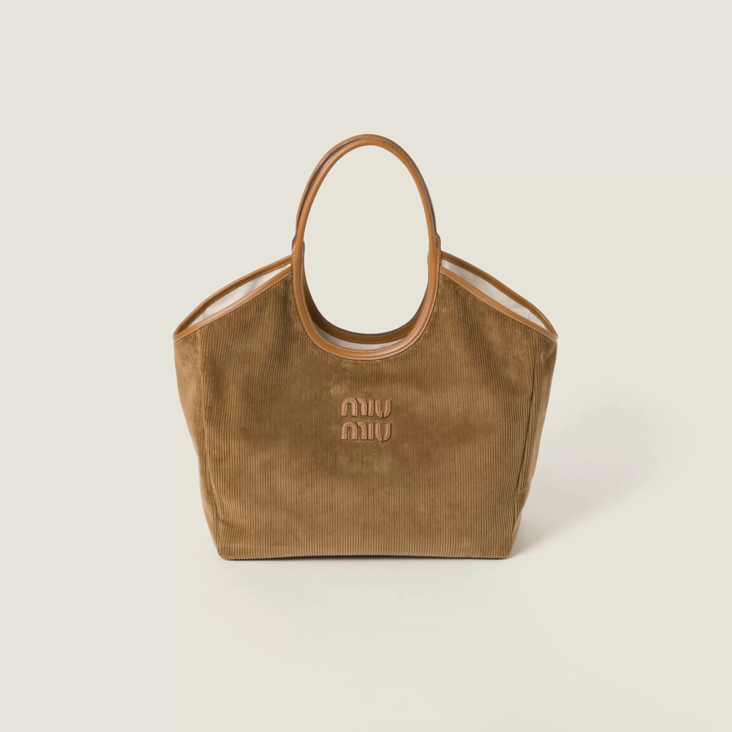 IVY corduroy shopping bag>Miu Miu Discount