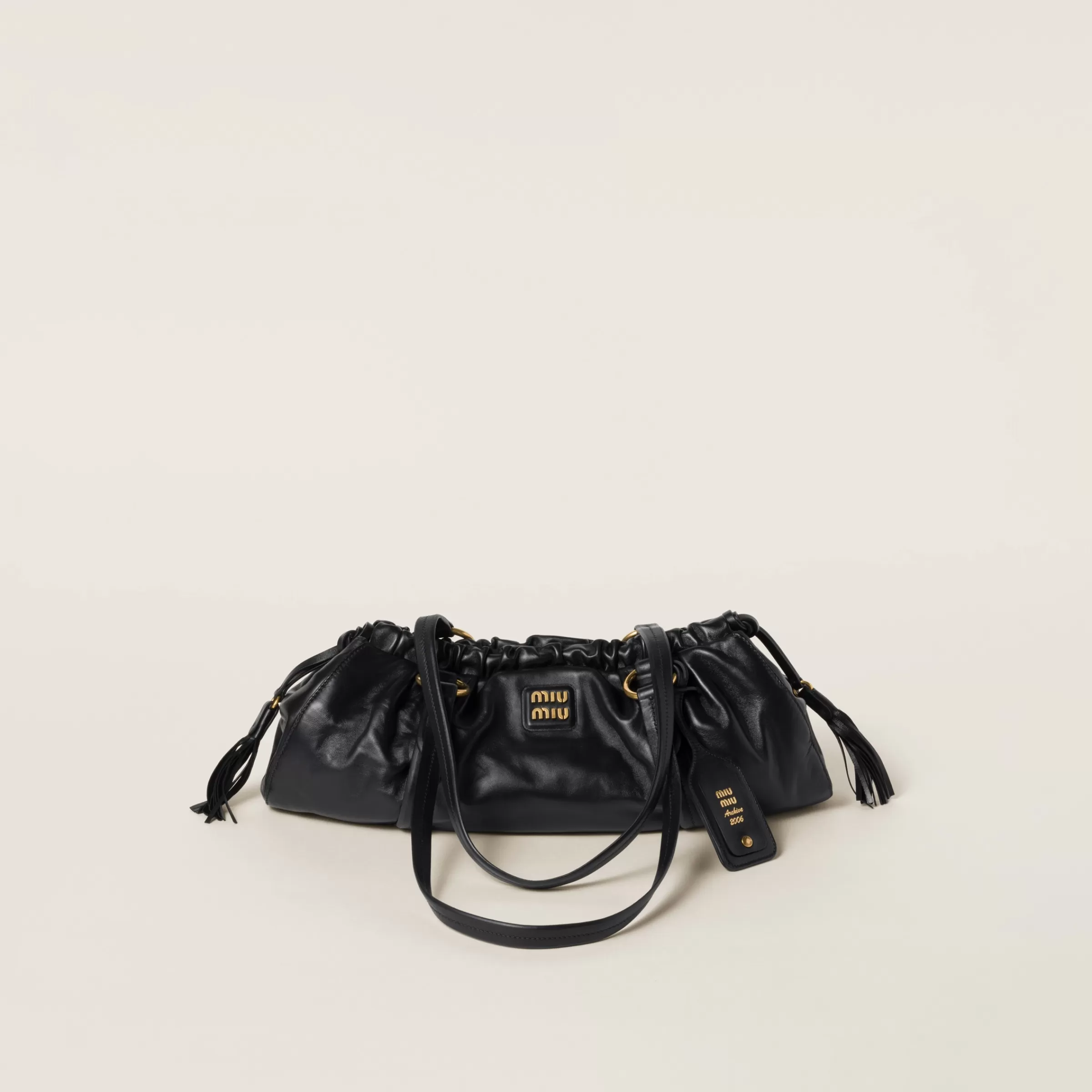 Joie nappa leather bag>Miu Miu Shop