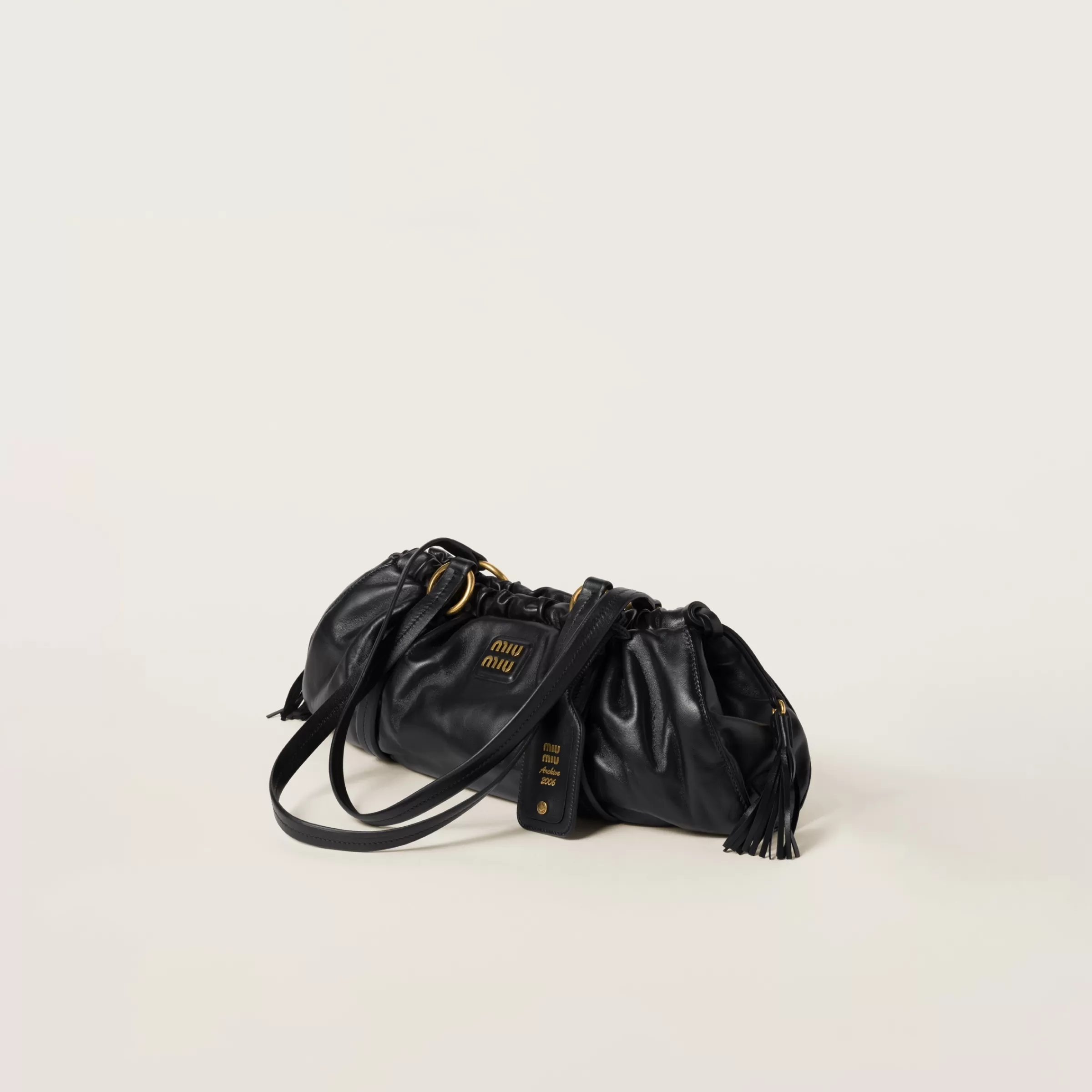 Joie nappa leather bag>Miu Miu Shop