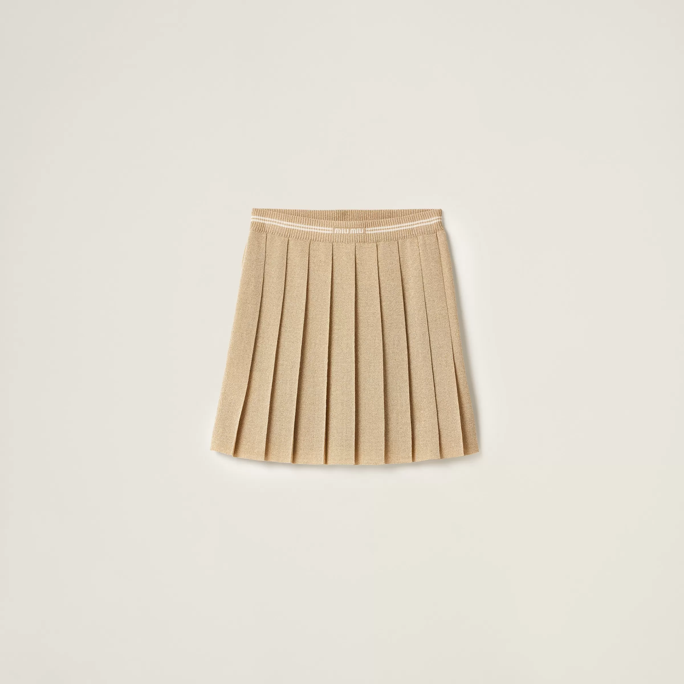 Lamé mini-skirt>Miu Miu New