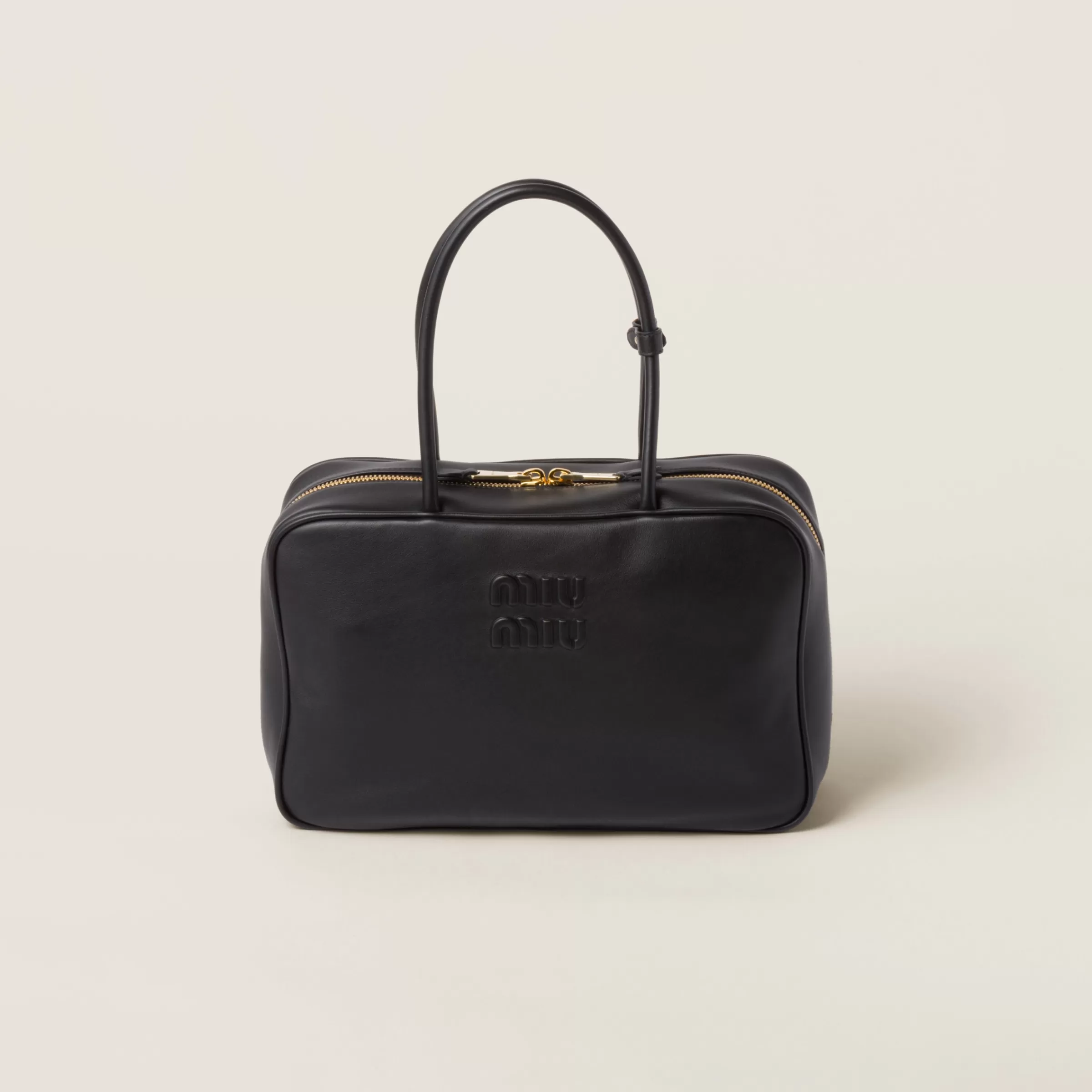 Leather Beau bag>Miu Miu Cheap