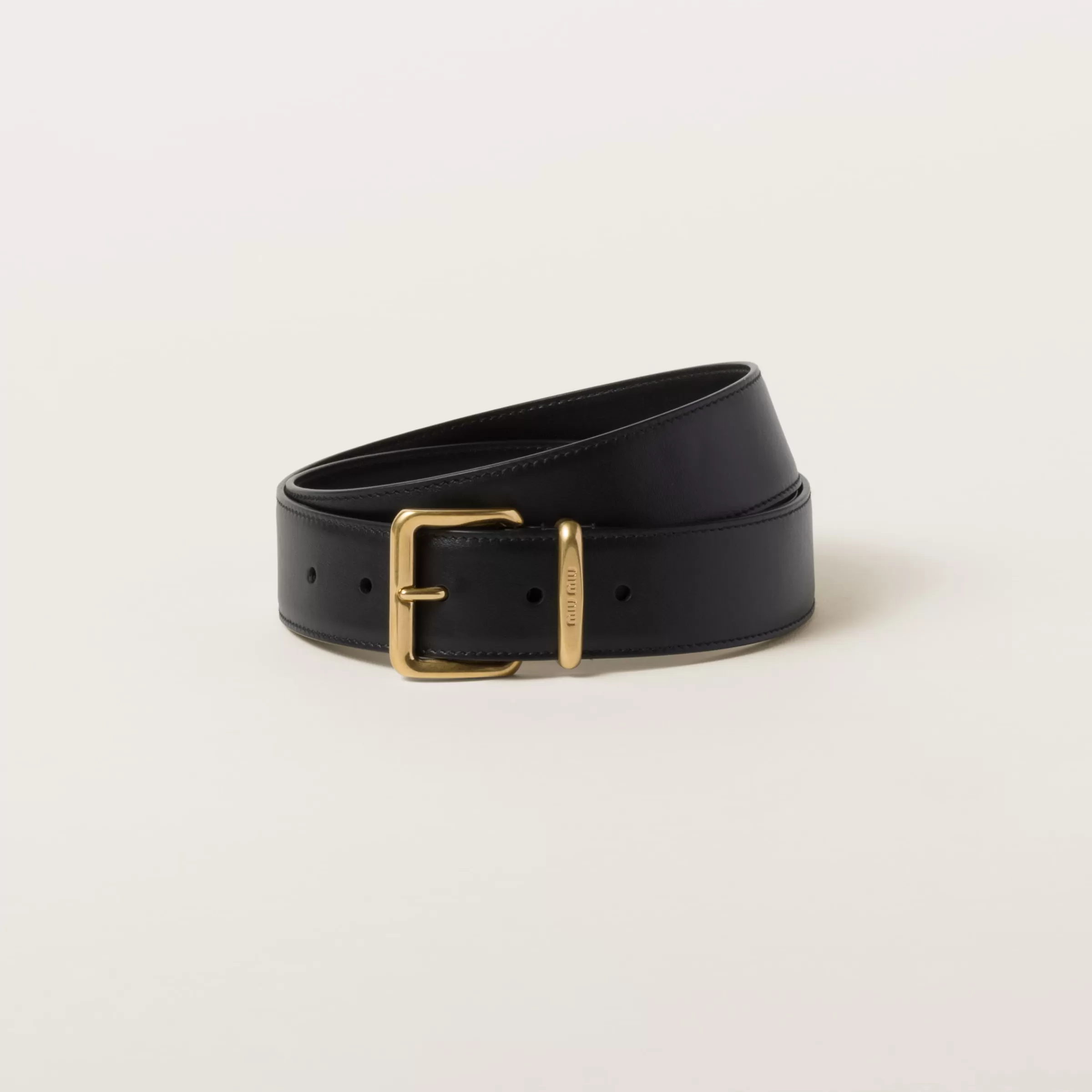 Leather belt>Miu Miu Fashion