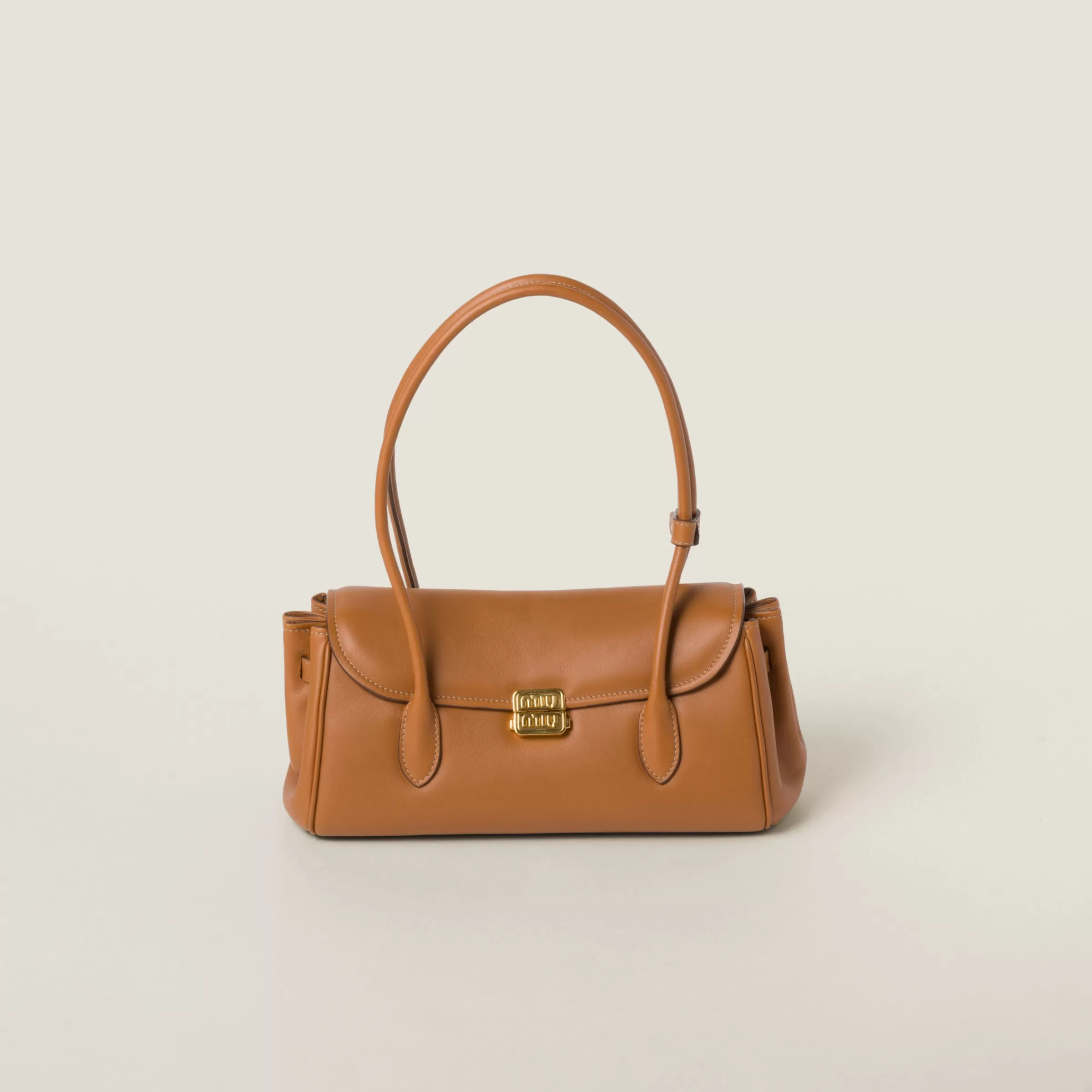 Leather shoulder bag>Miu Miu Discount