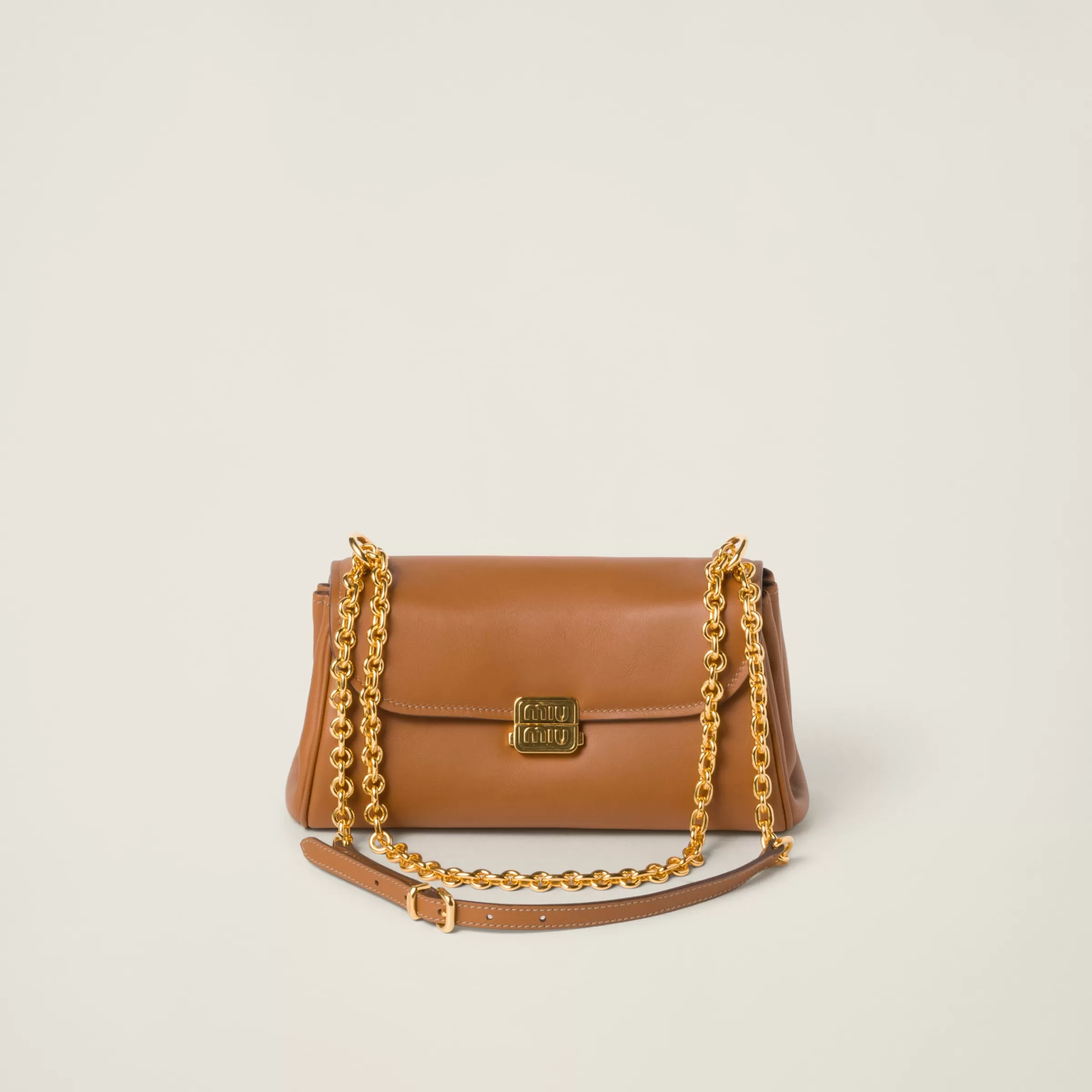 Leather shoulder bag>Miu Miu Online