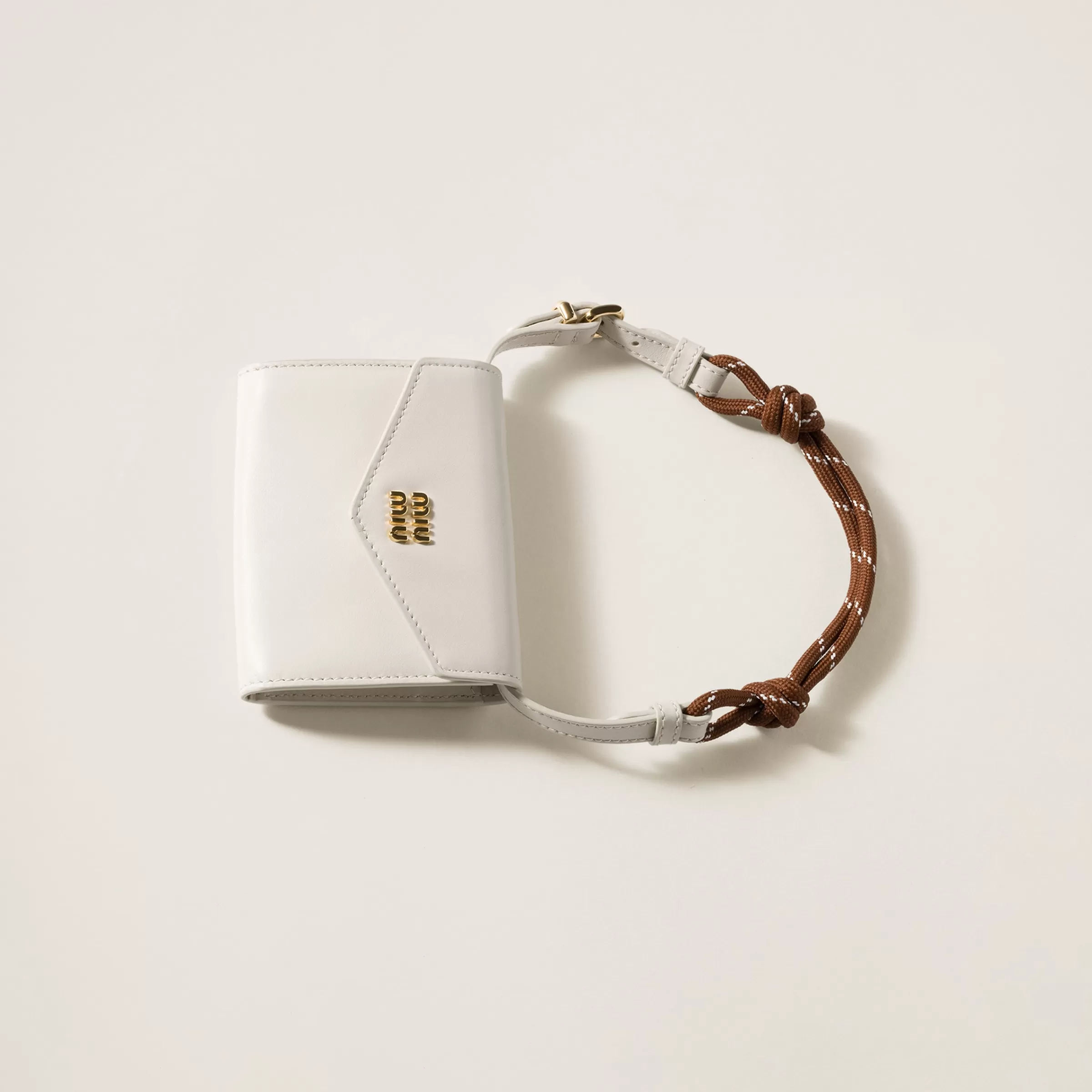 Leather shoulder wallet>Miu Miu Best Sale