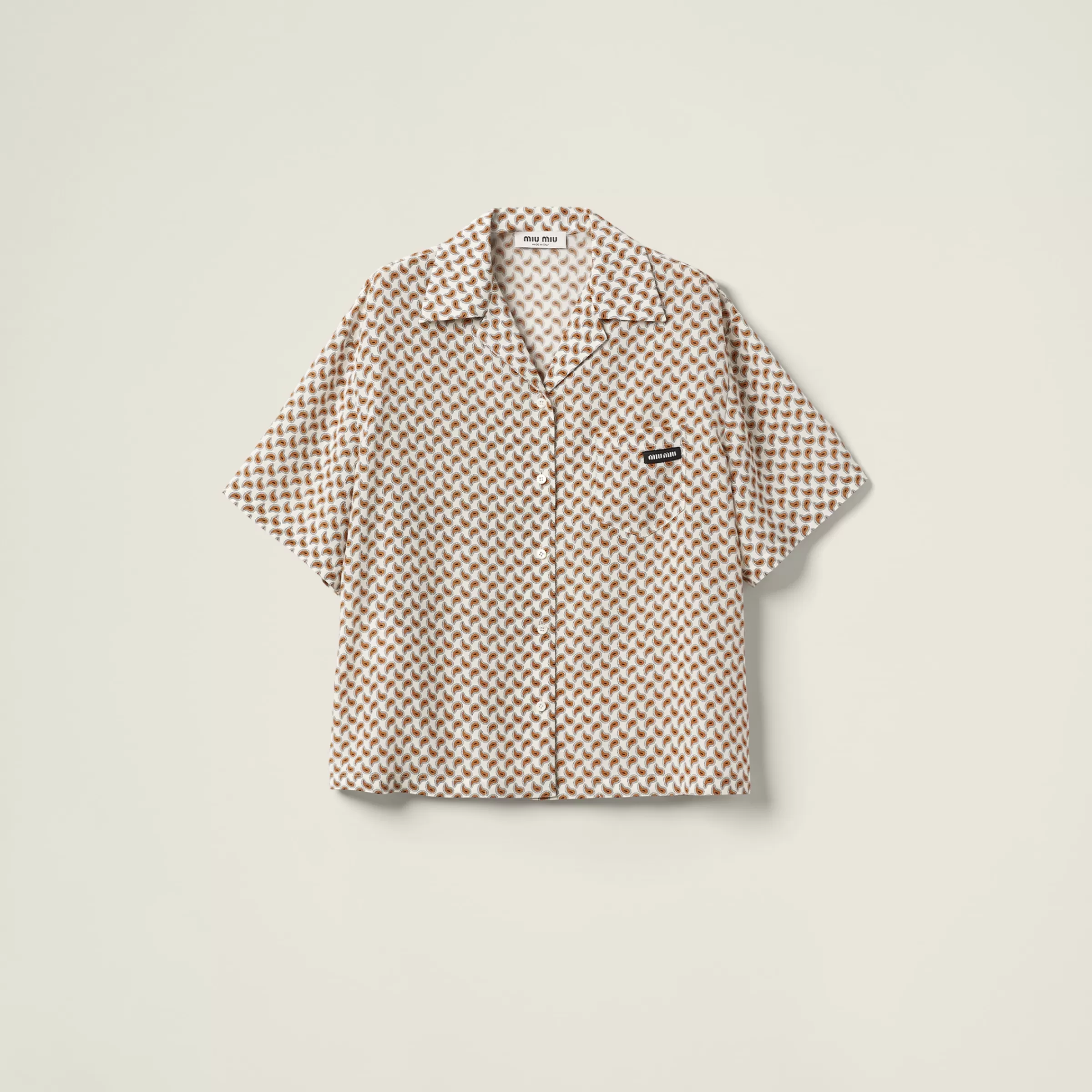 Marocain shirt>Miu Miu Sale