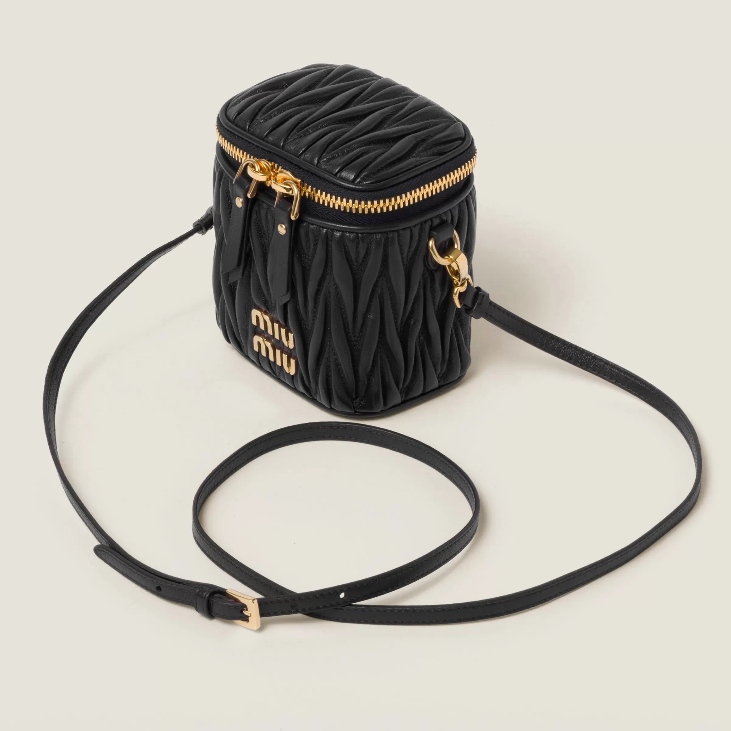 Matelassé nappa leather micro bag>Miu Miu Store