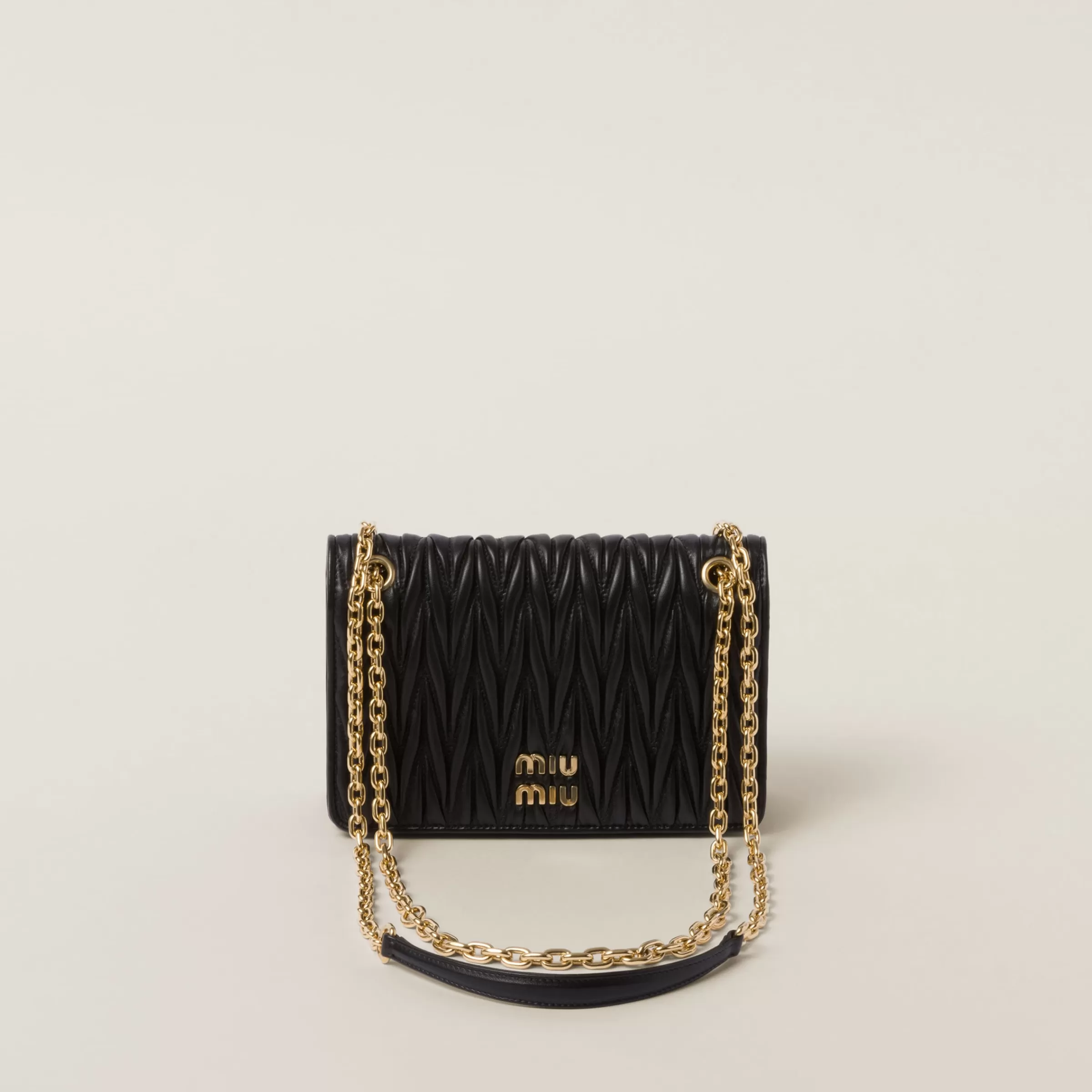 Matelassé nappa leather mini-bag>Miu Miu Flash Sale