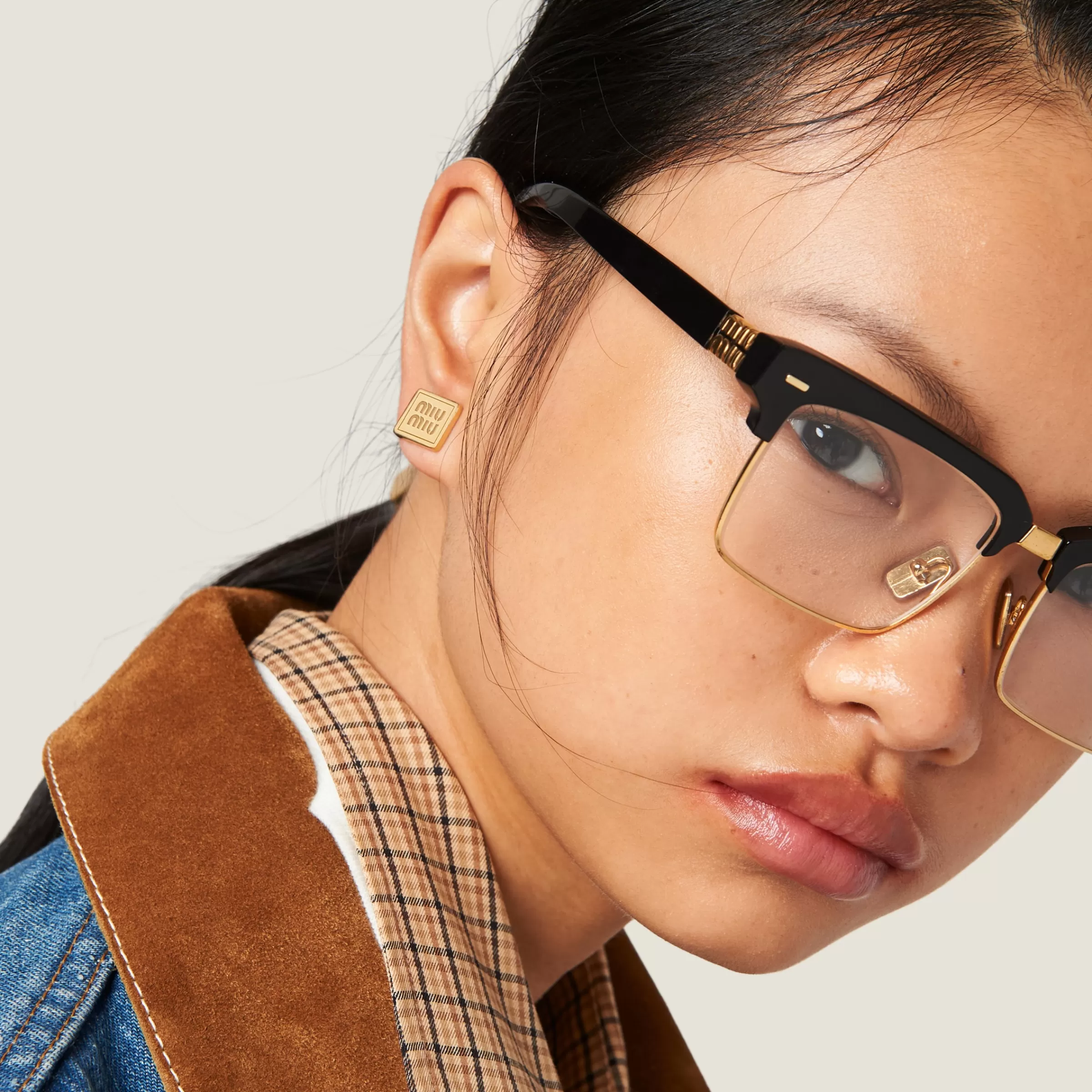 Metal earrings>Miu Miu Sale