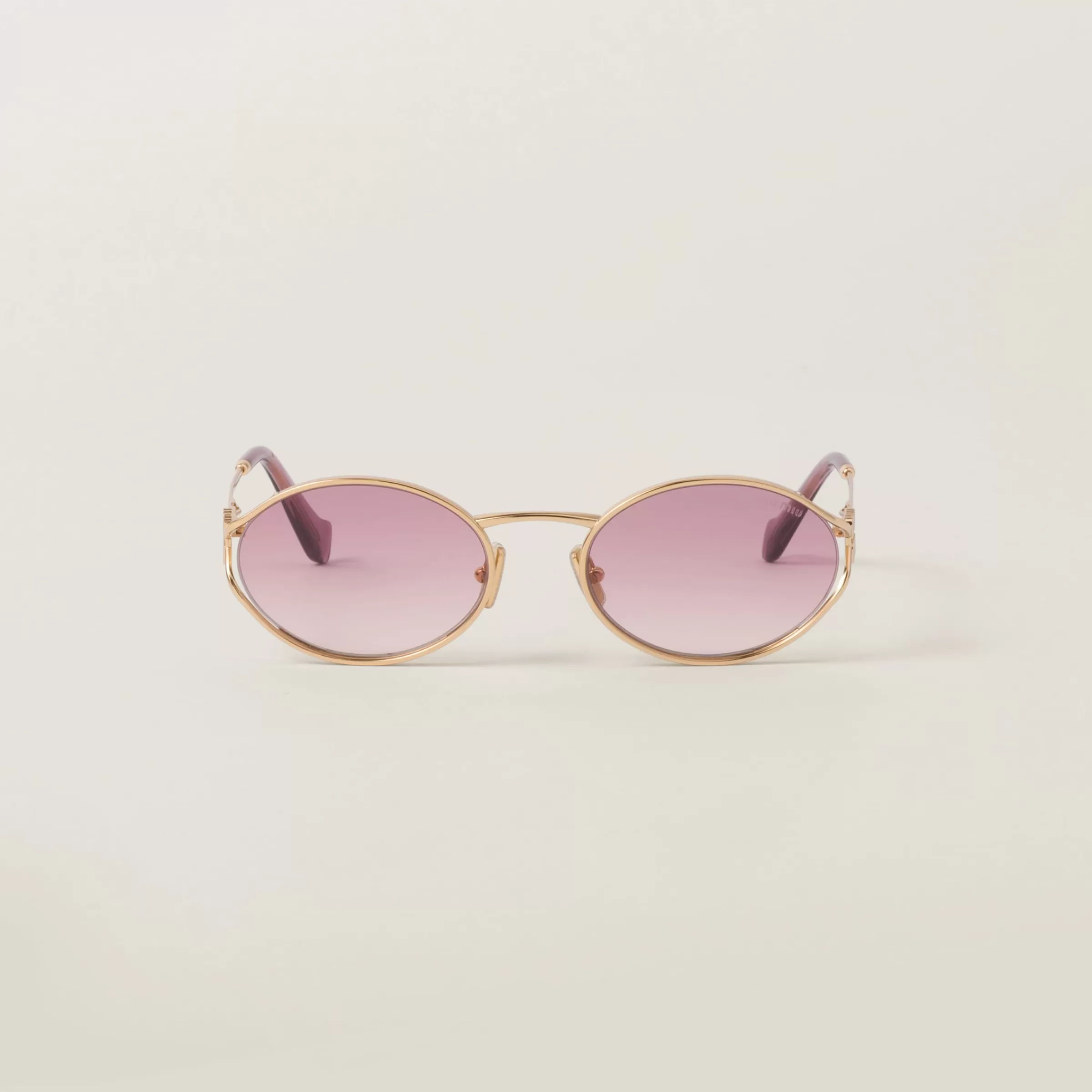 Logo sunglasses>Miu Miu Outlet