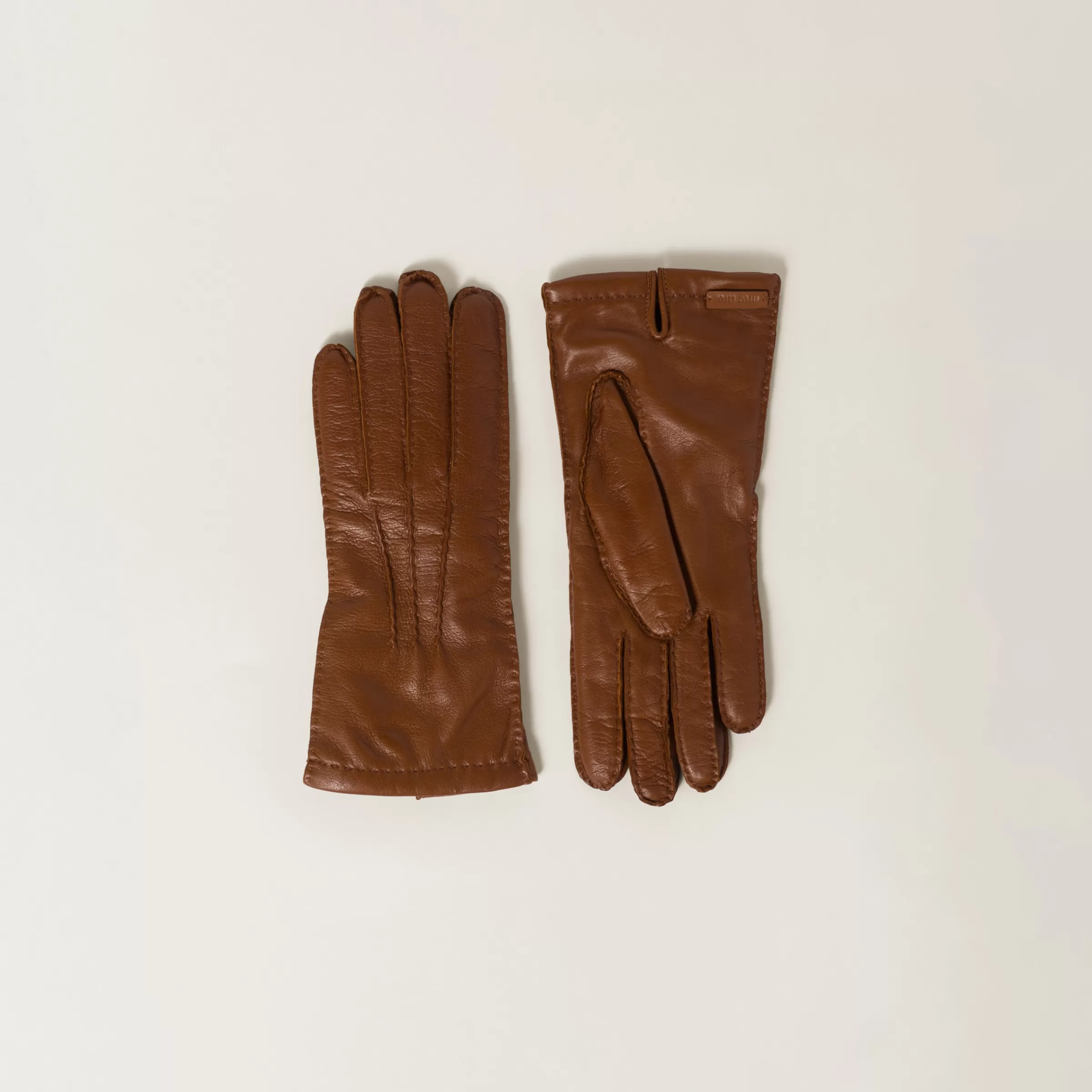 Nappa leather gloves>Miu Miu Online