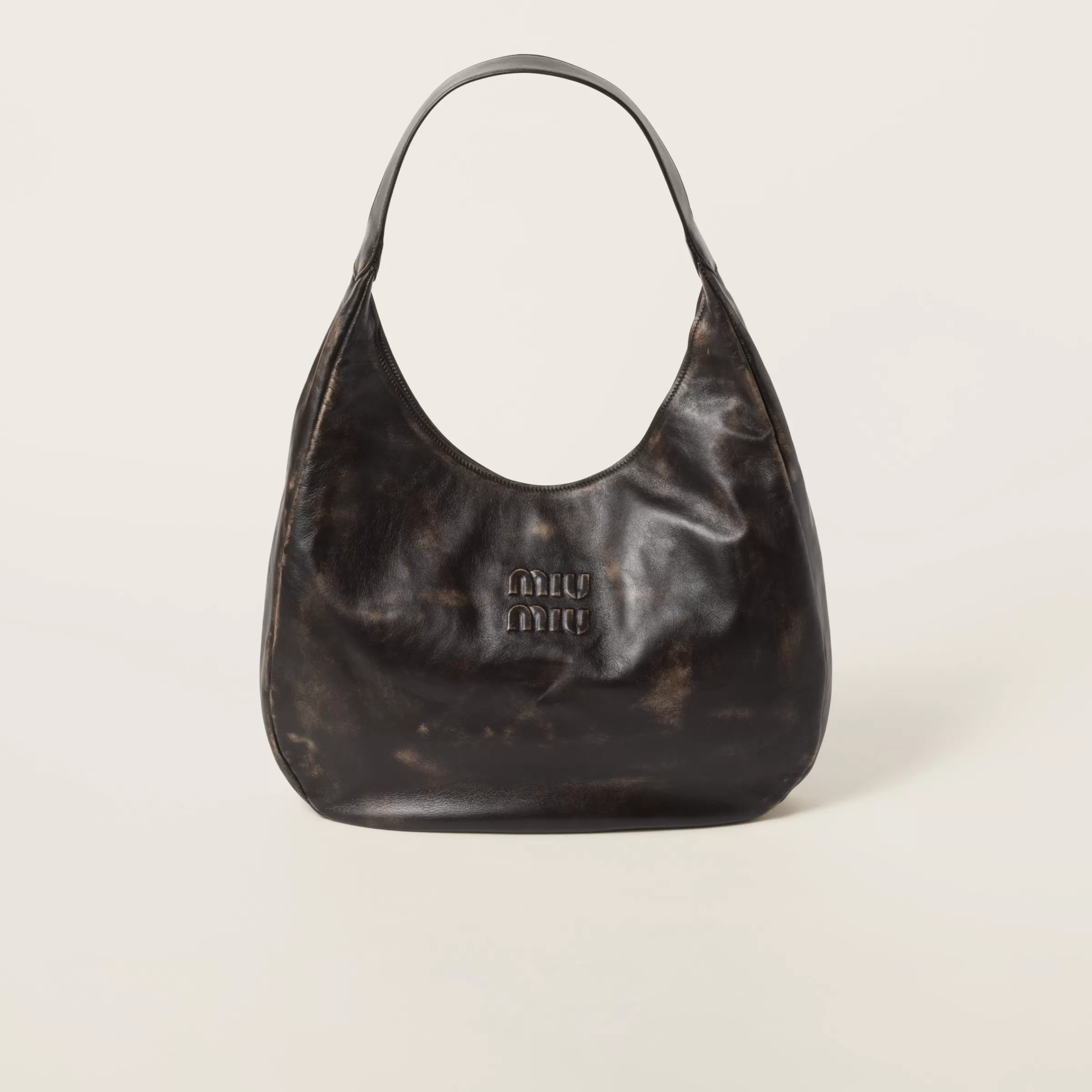 Nappa leather hobo bag>Miu Miu Best