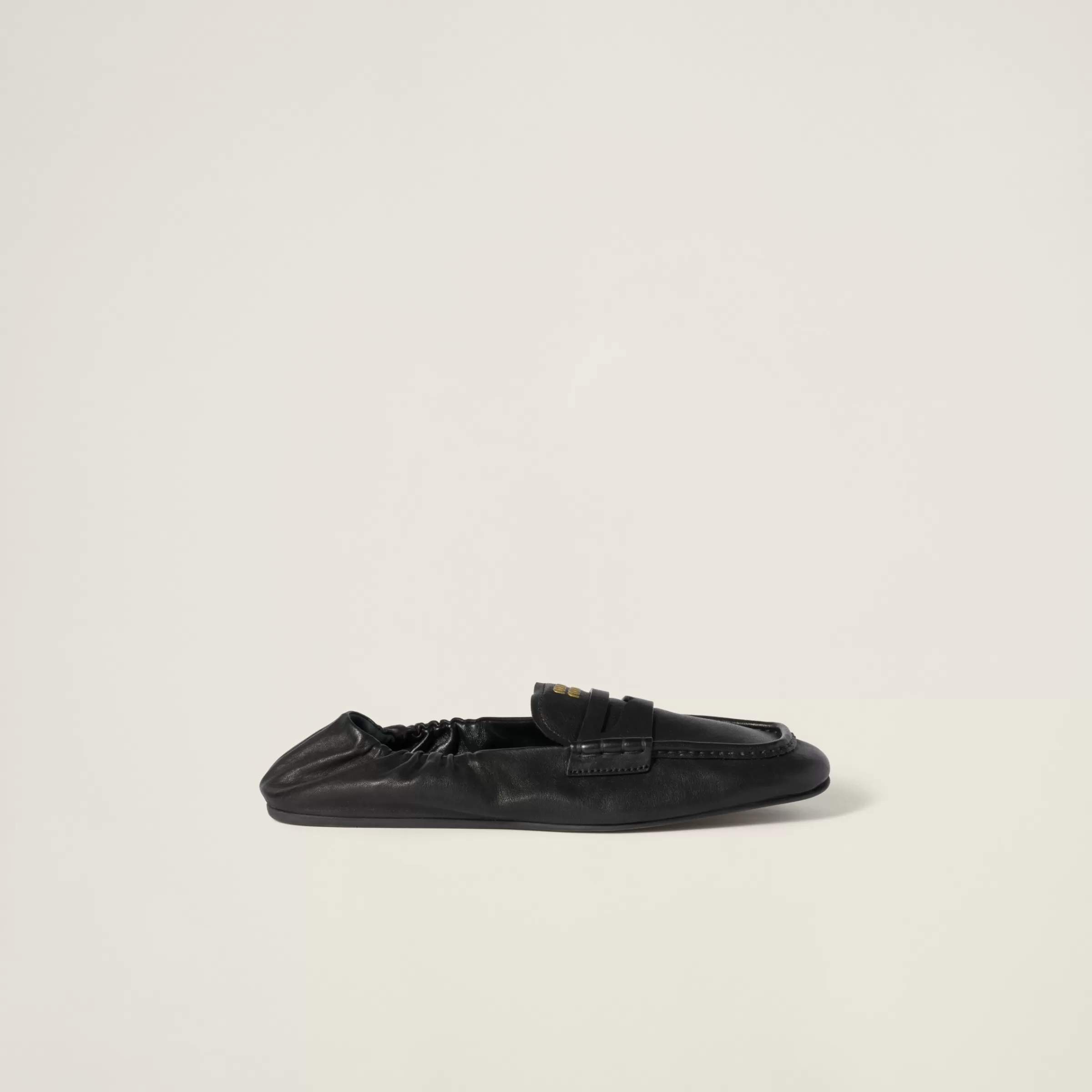 Nappa leather loafers>Miu Miu New