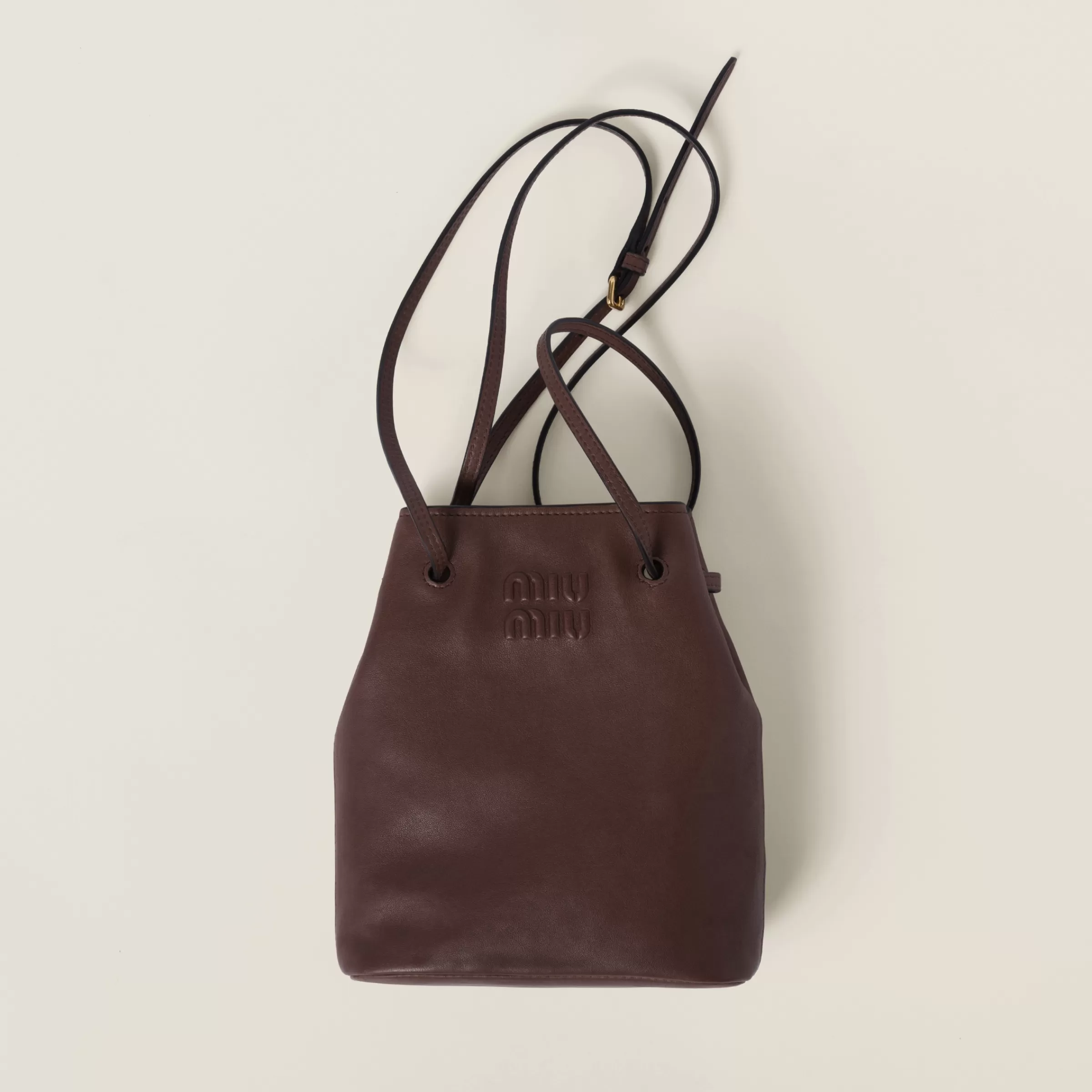 Nappa leather mini-bag>Miu Miu Shop