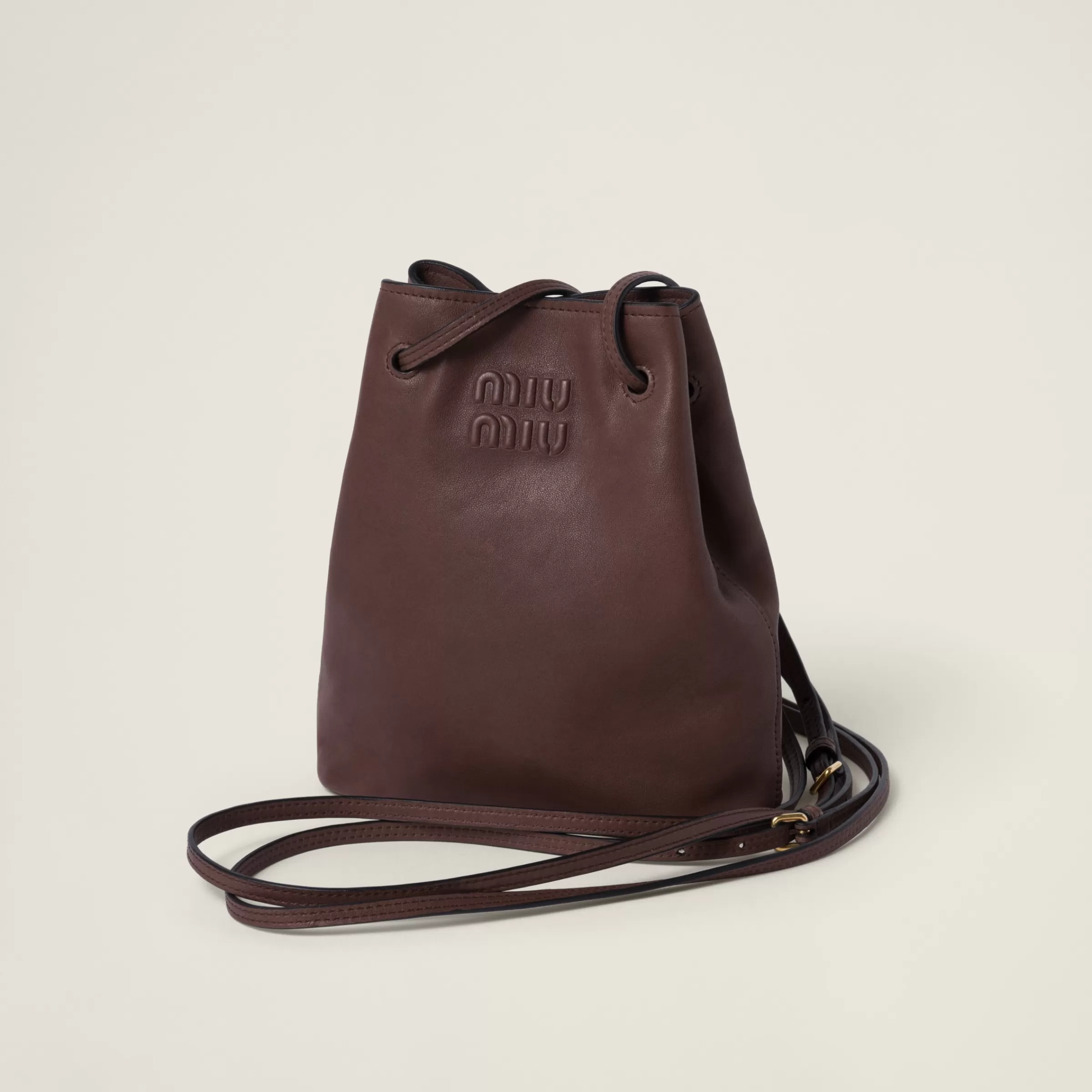 Nappa leather mini-bag>Miu Miu Shop