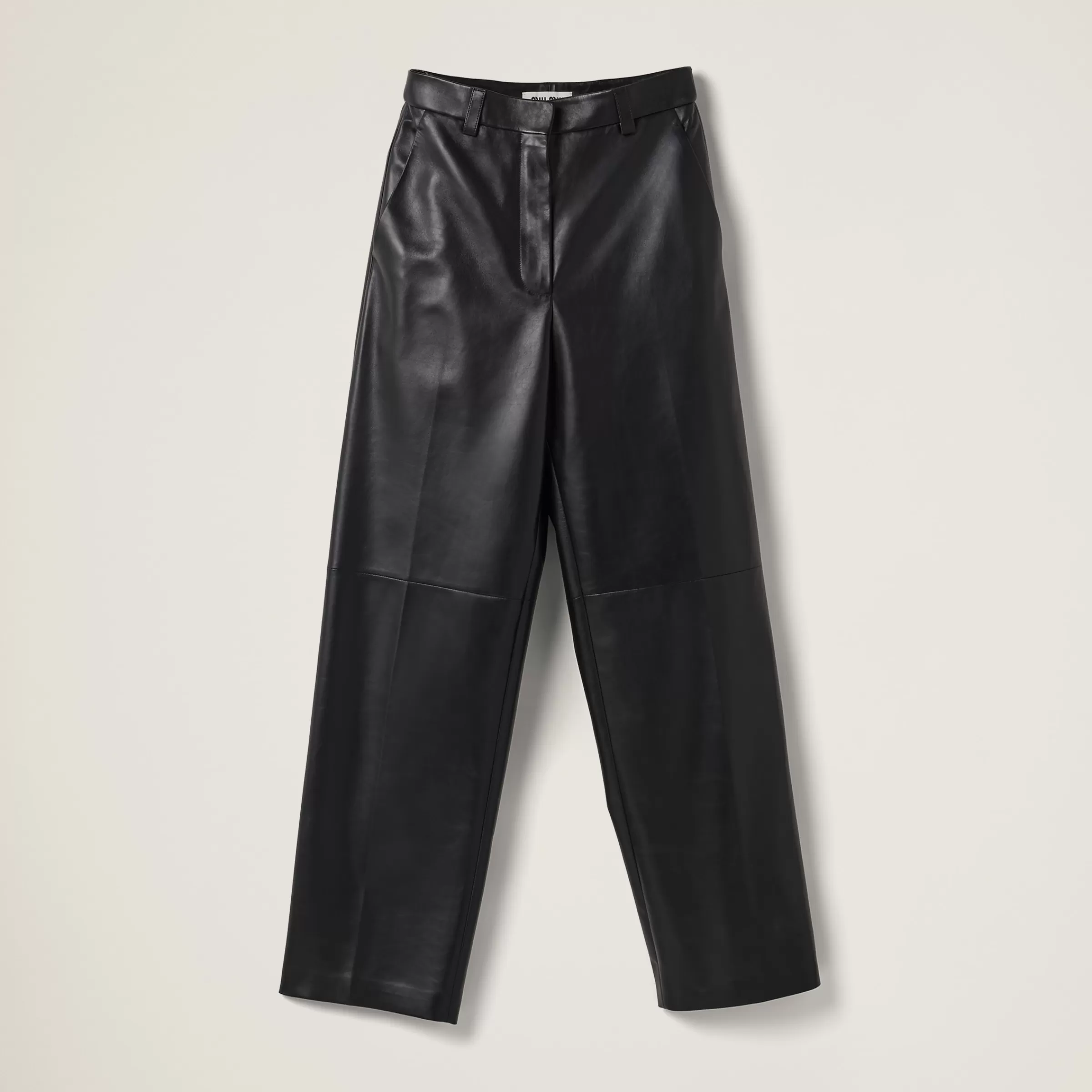 Nappa leather pants>Miu Miu Flash Sale