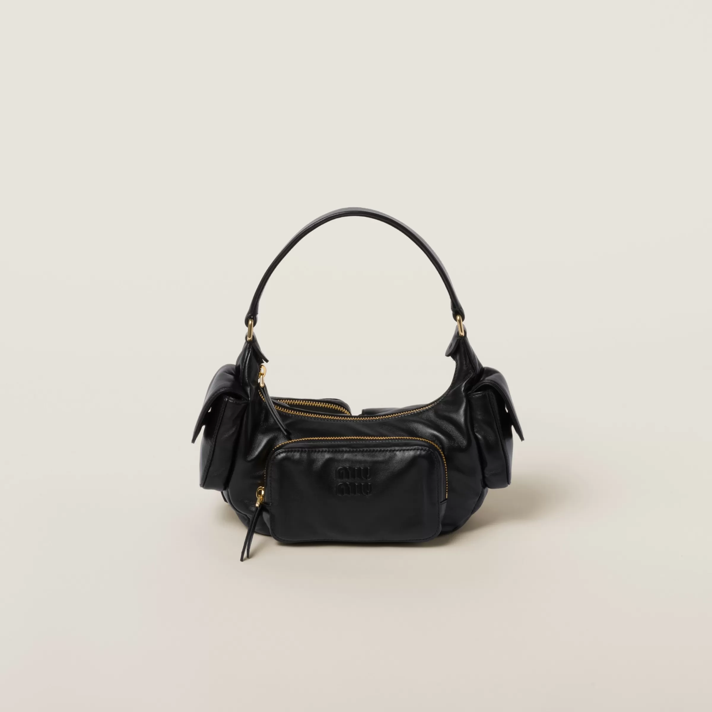 Nappa leather Pocket bag>Miu Miu New